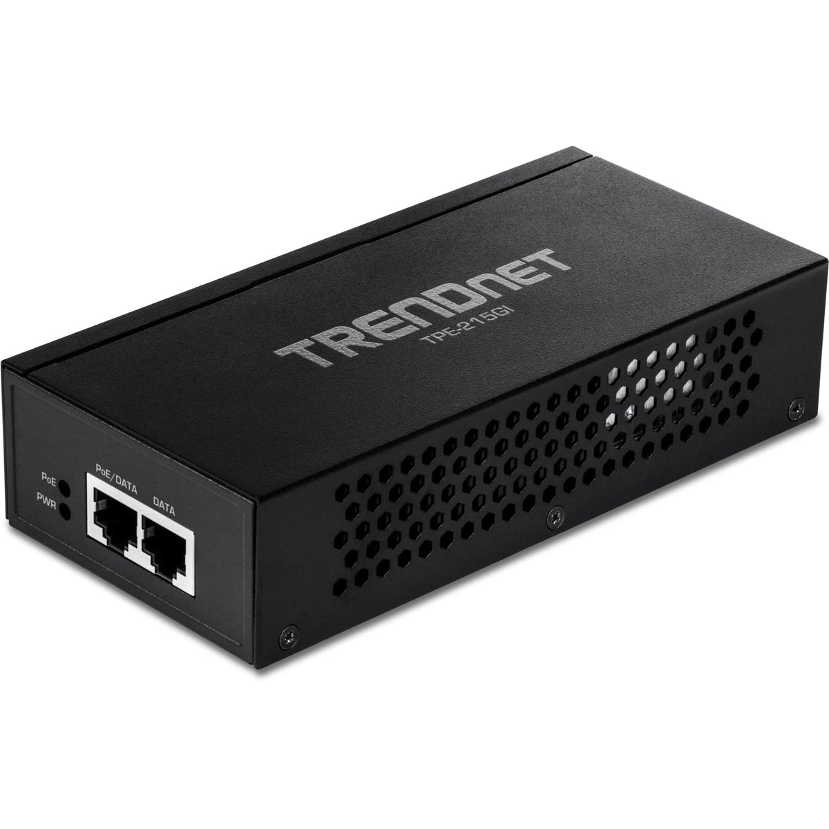 Trendnet 25G Poe+ Injector, Tpe 215Gi, Poe (154W) Or Poe+ (30W), Converts A Non Poe Port To A Poe+ 25G Port, 25Gbase T Compliant