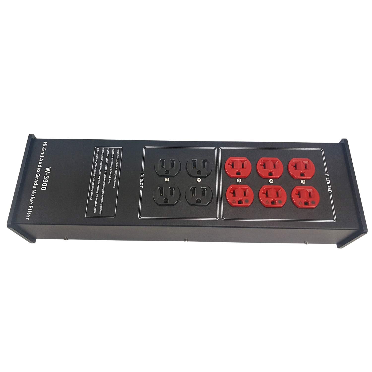 Ac Power Filter Power Conditioner   Waudio Ac Power Purifier With Surge Protector, Black