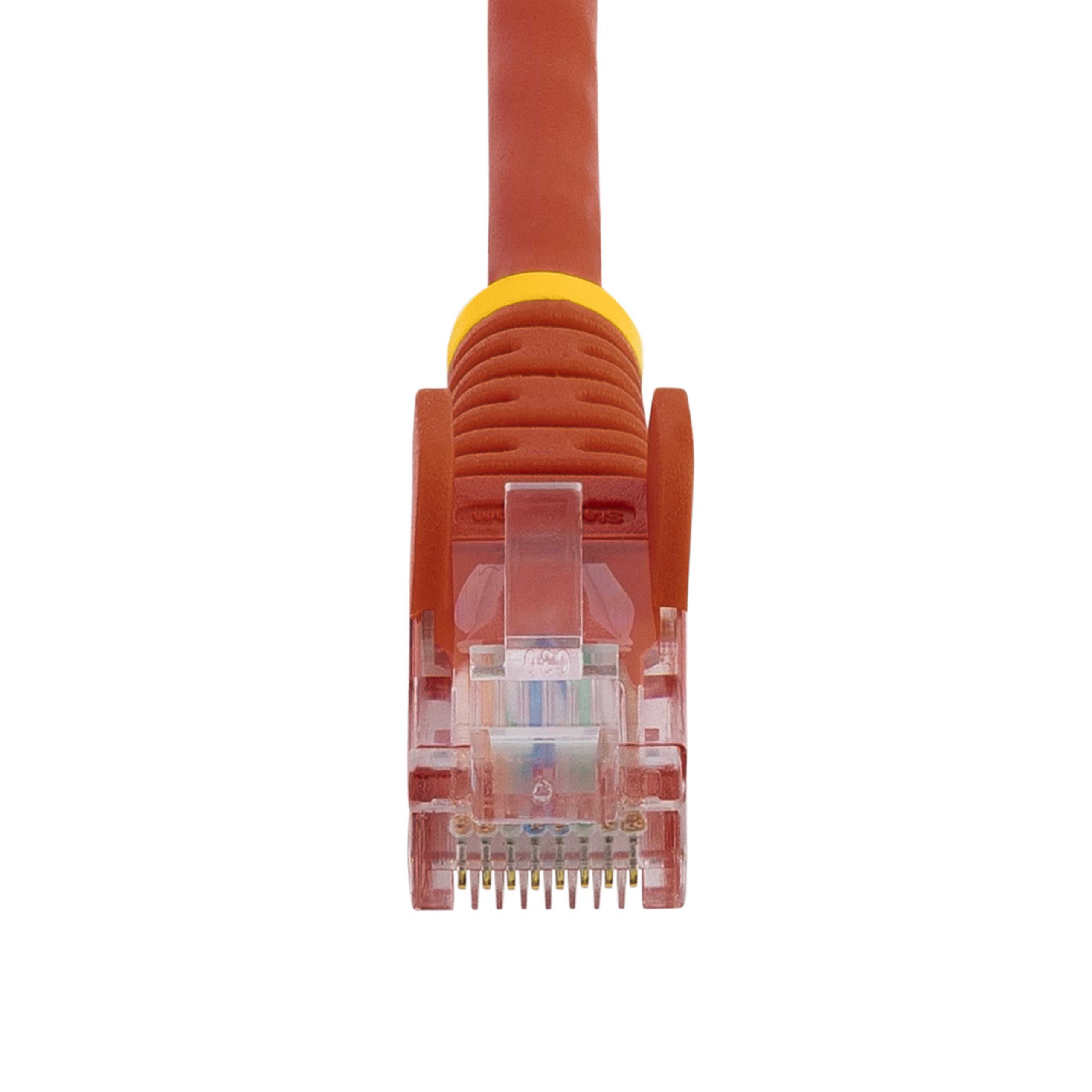 Startech.Com 6 Ft. (1.8 M) Cat5E Ethernet Cable   Power Over Ethernet   Snagless   Red   Ethernet Network Cable (45Patch6Rd)