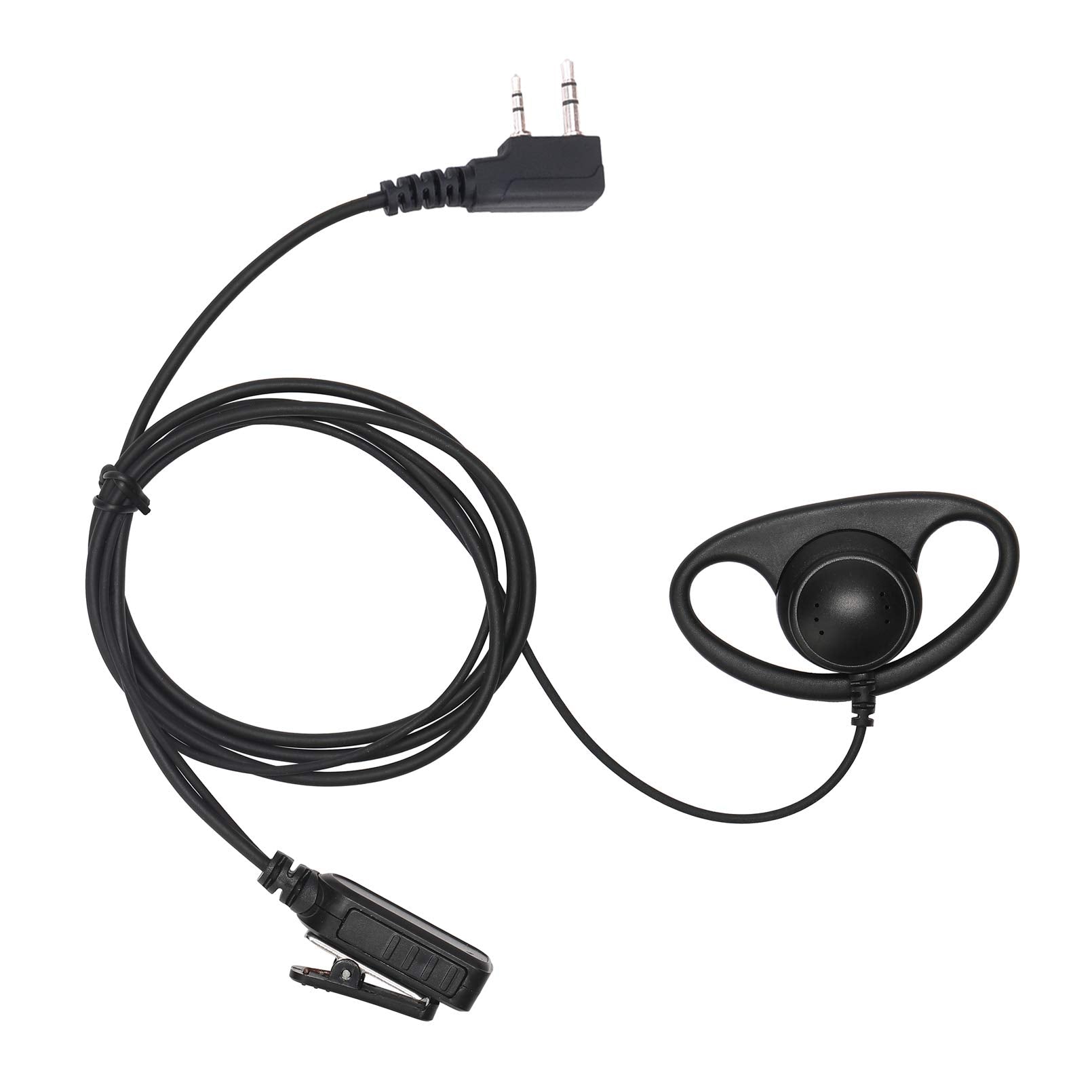 Yolipar Single Wire Earpiece Surveillance Kit Compatible With Retevis H 777 Rt1 Rt21 Rt22 Baofeng, Btech, Kenwood, Arcshell Ar 5
