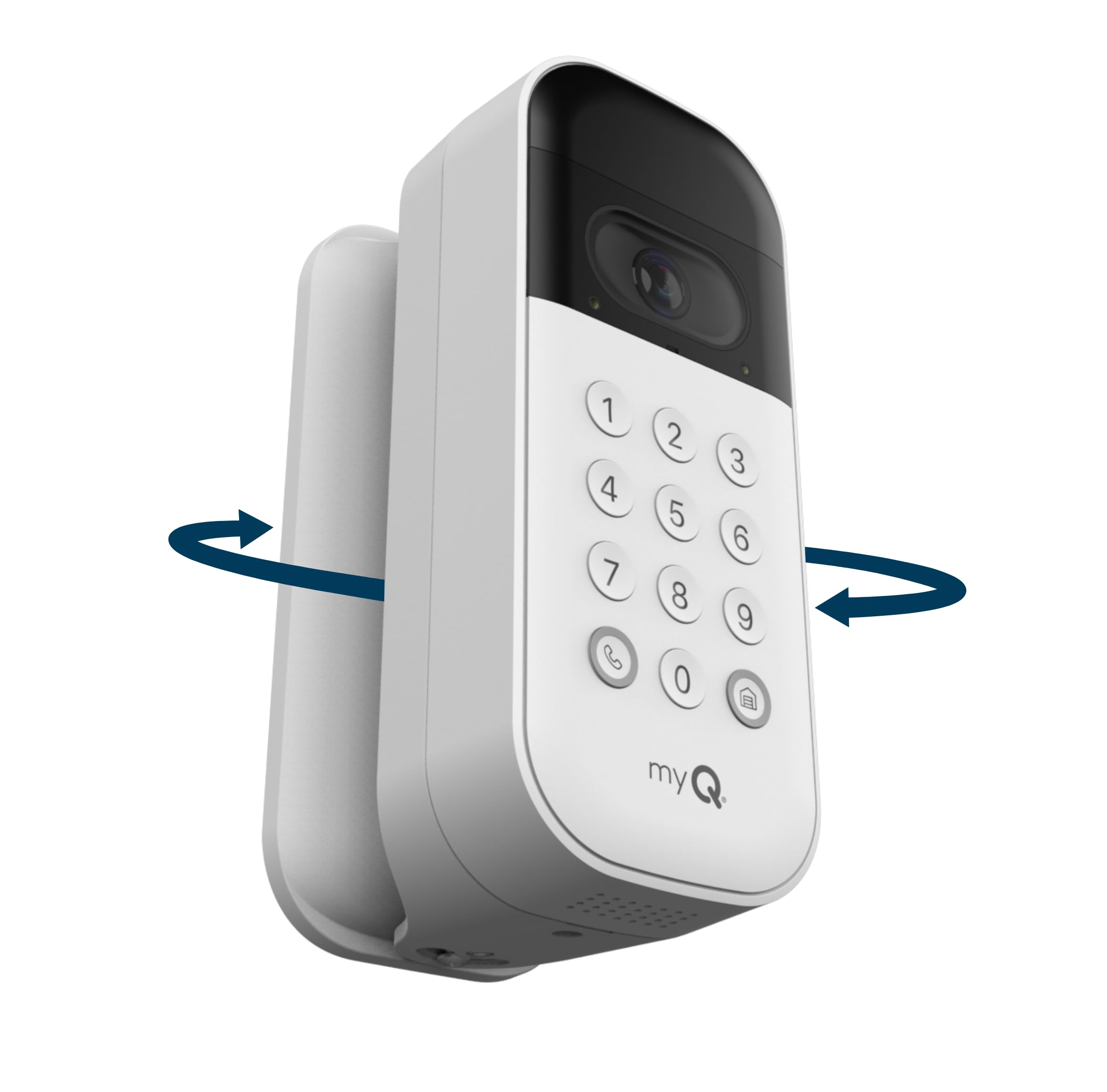 Chamberlain Vkp1 Myq Smw Myq Smart Garage Video Keypad Swivel Mount, 5.6 Ounces, Grey