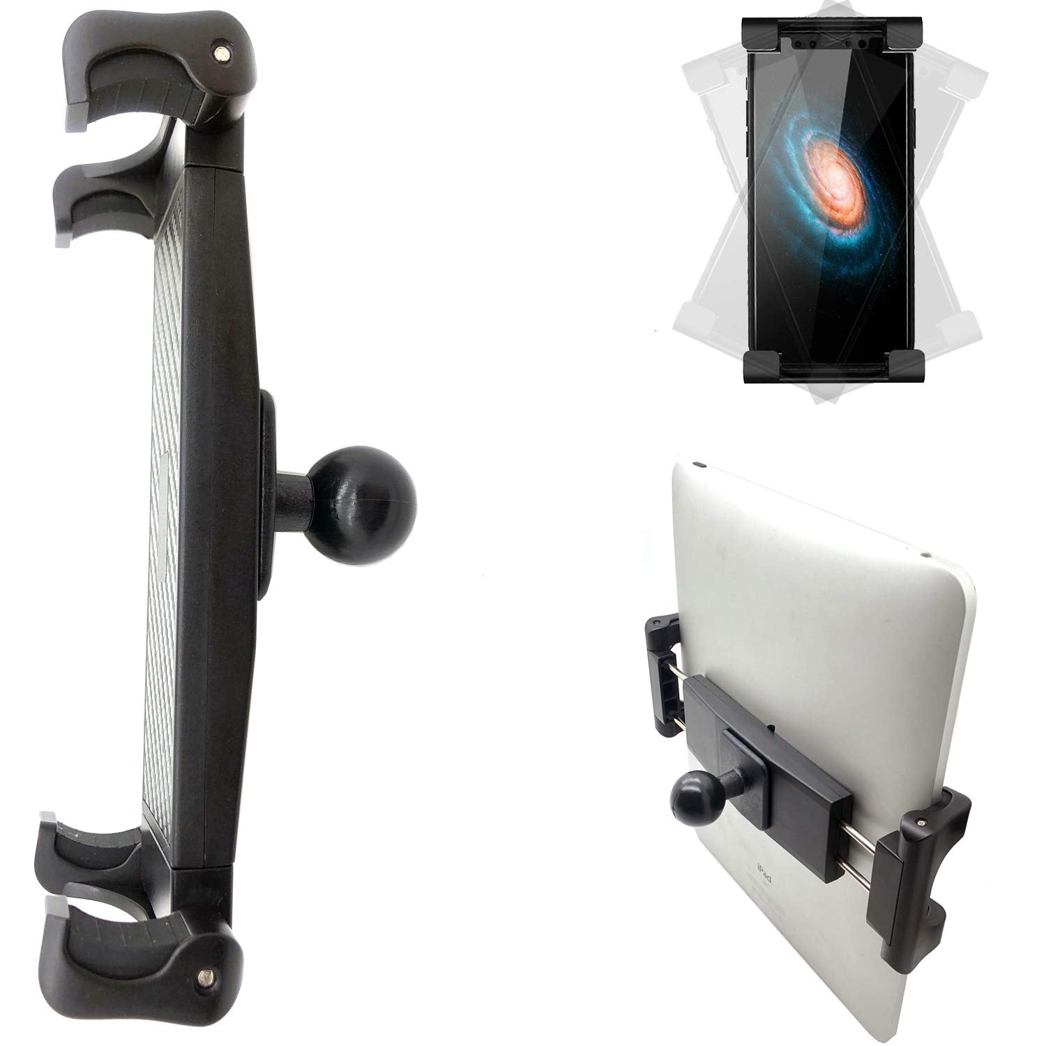 Lycan Series Tablet Smartphone Holder With 1'' Rubber Coating Ball For Ipad Pro Air Mini Iphone 13 12 Pro Max Galaxy Tab S21 S22