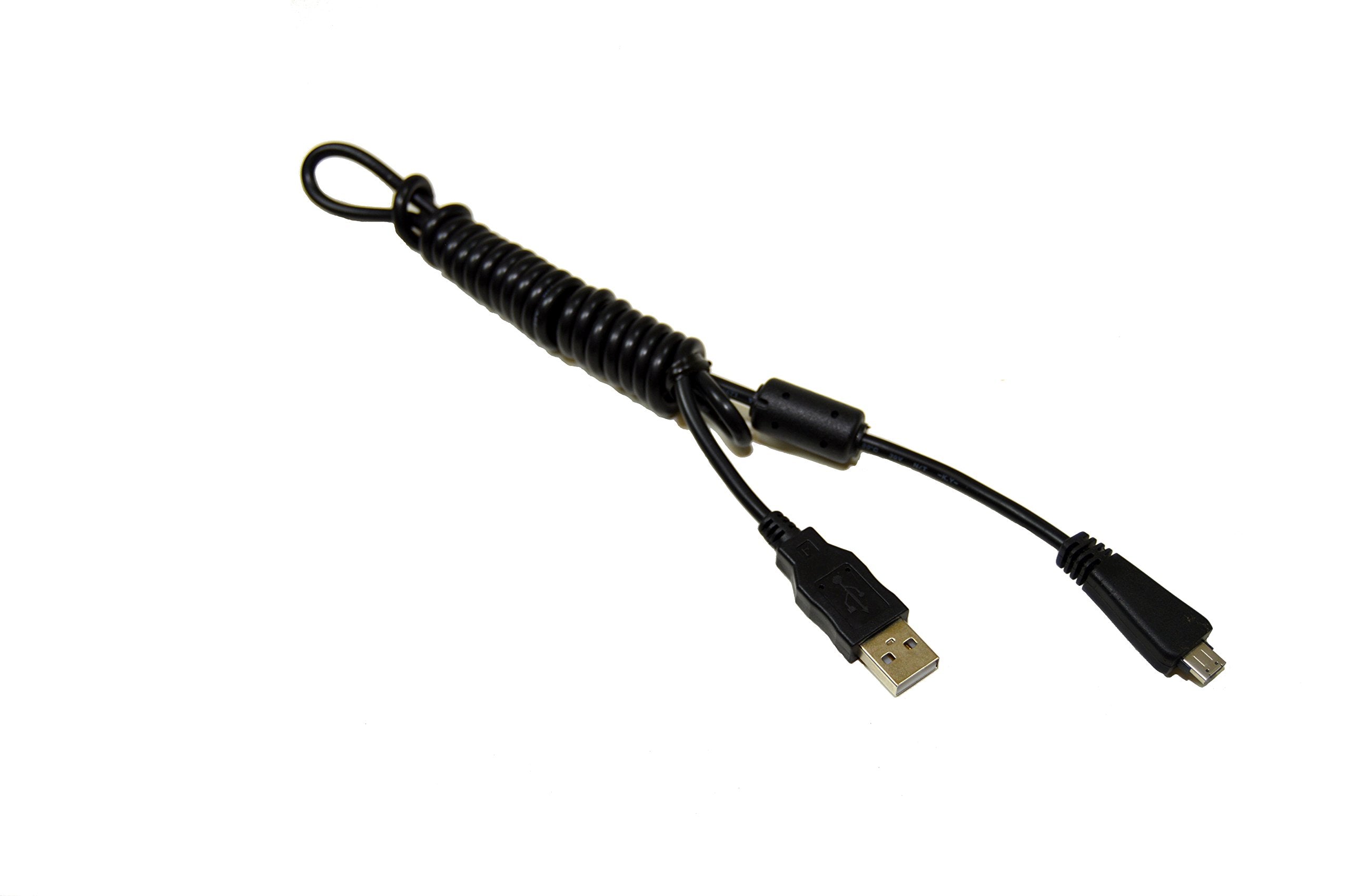 Hqrp Usb Data Cable Cord Compatible With Sony Cyber Shot Dsc W560, Dsc W570, Dsc W580 Digital Camera