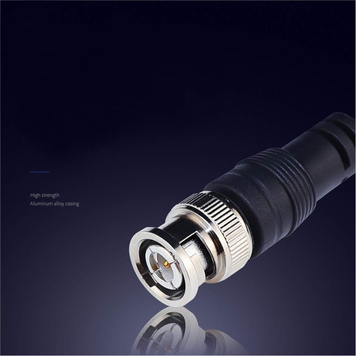 Tan Qy Bnc Rg 59/U Cable 6Ft  Bnc Male To Male Extension Connector Adapter Professional Rg 59/U Grade Coaxial Wire Cord Cable Ja