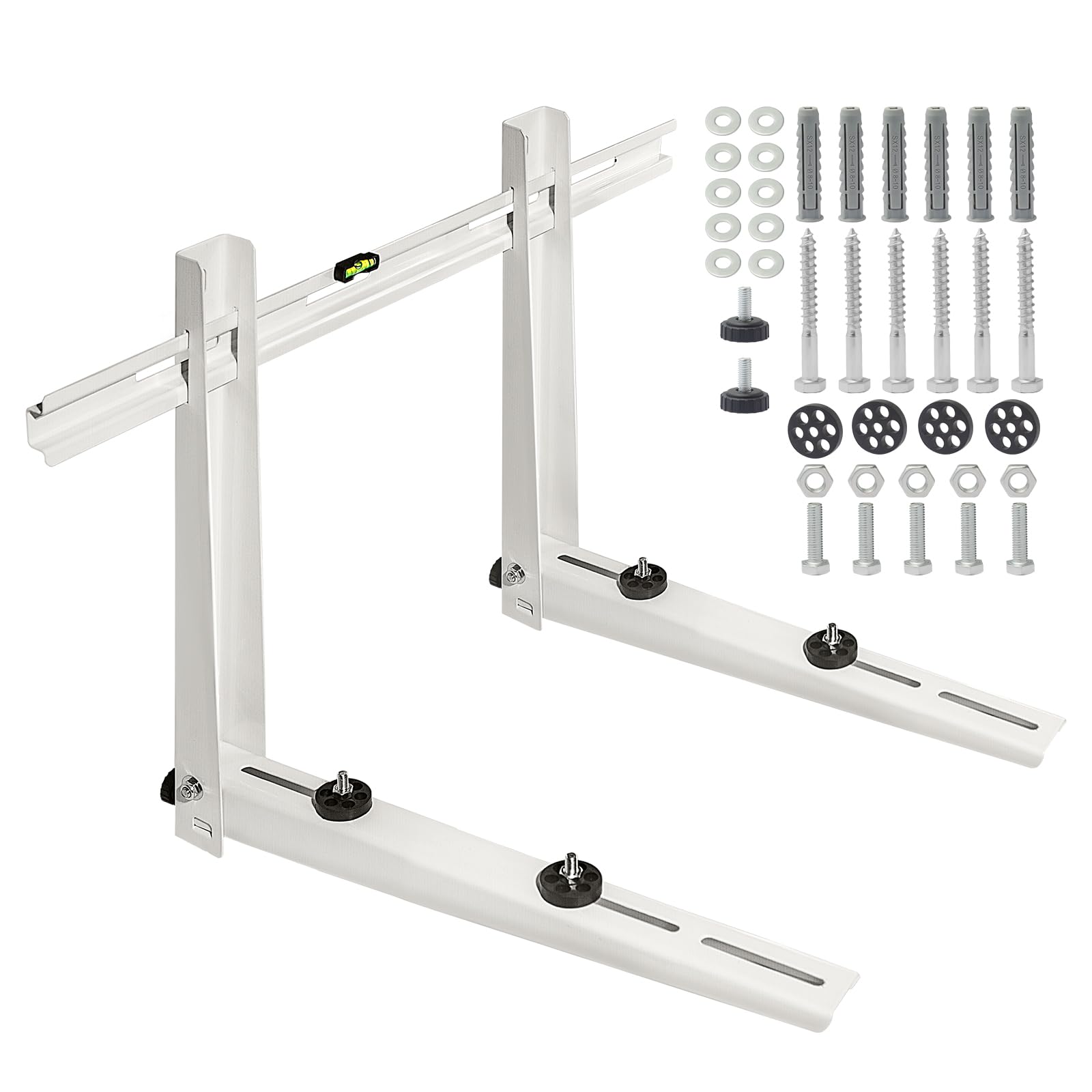 Mini Split Wall Mounting Bracket for Air Conditioner Heat Pump System Unit 9000-36000 BTU, Heavy Duty Foldable Support Bracket f