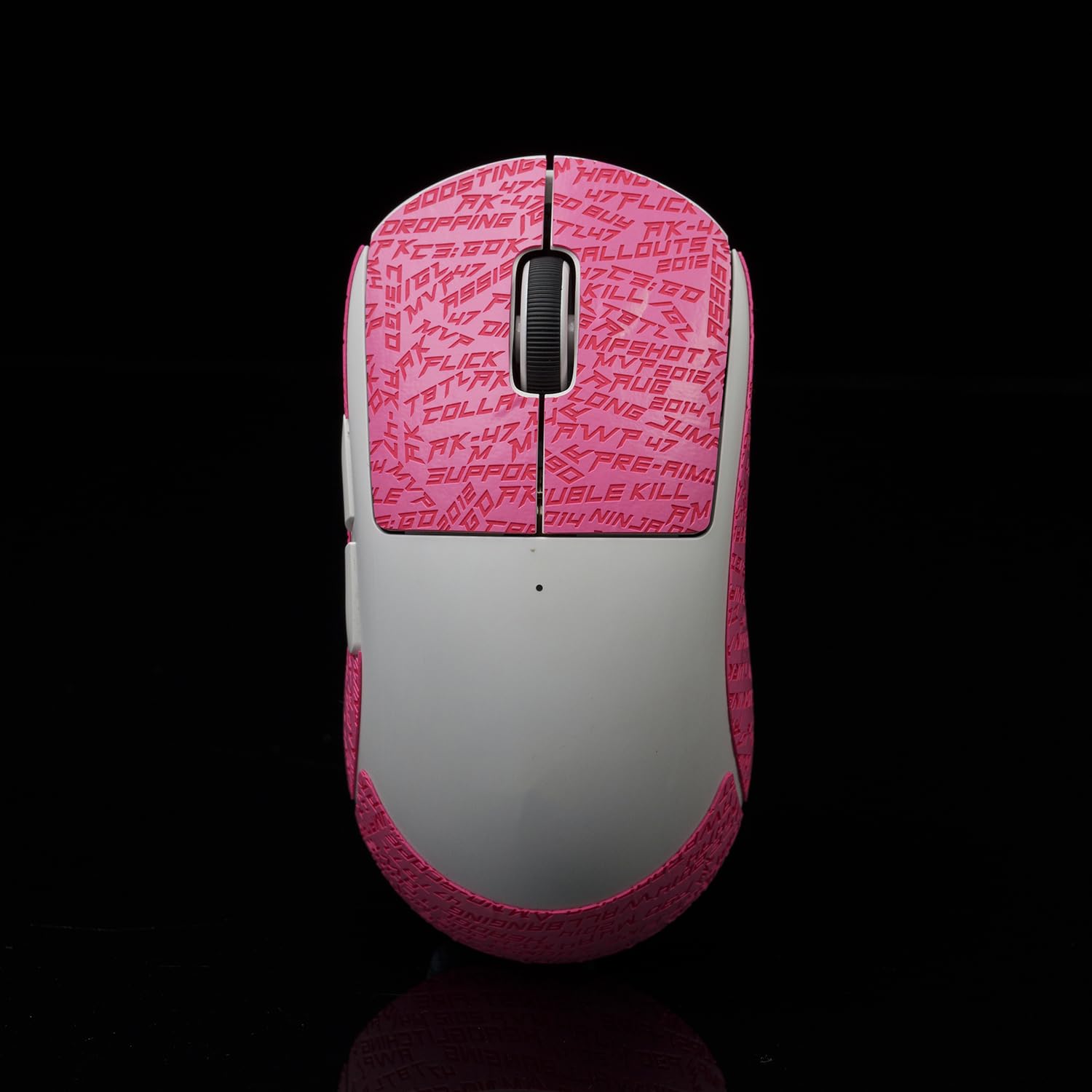 Hokeyio Mouse Grip Tape For Logitech G Pro X Superlight 2 Non Slip Suck Sweat Cs Letter Pink