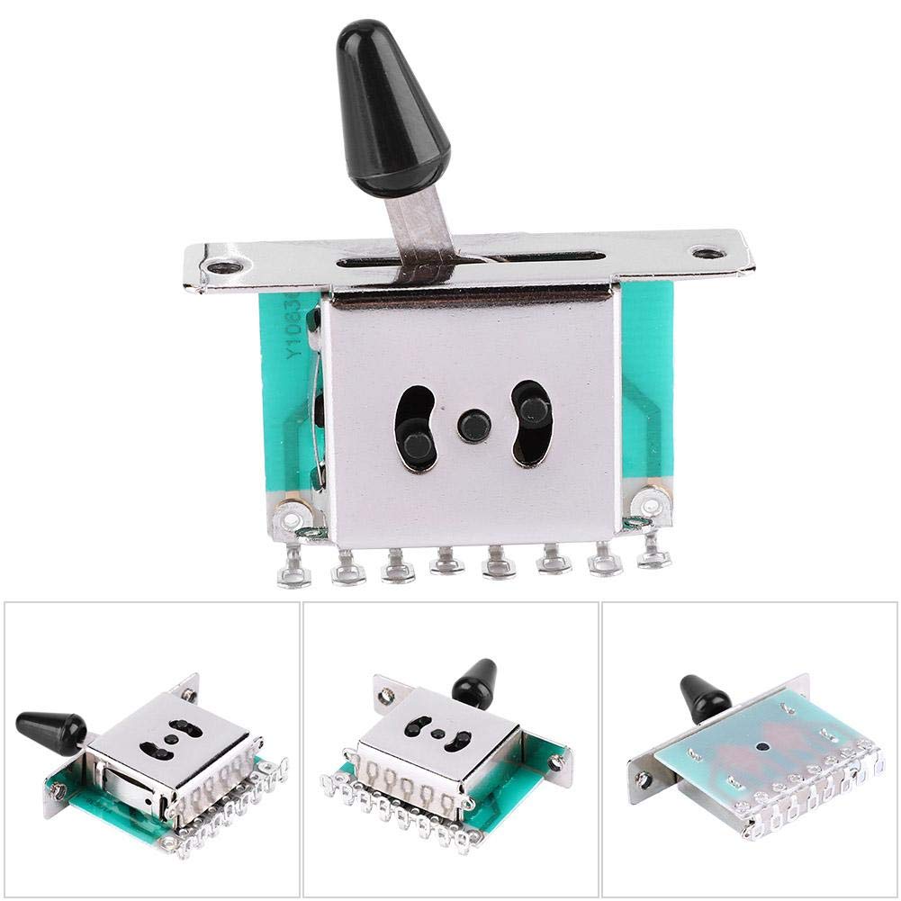 5 Way Toggle Switch Guitar Pickup Selector Electric Guitar Switch Knob With Hat Screws