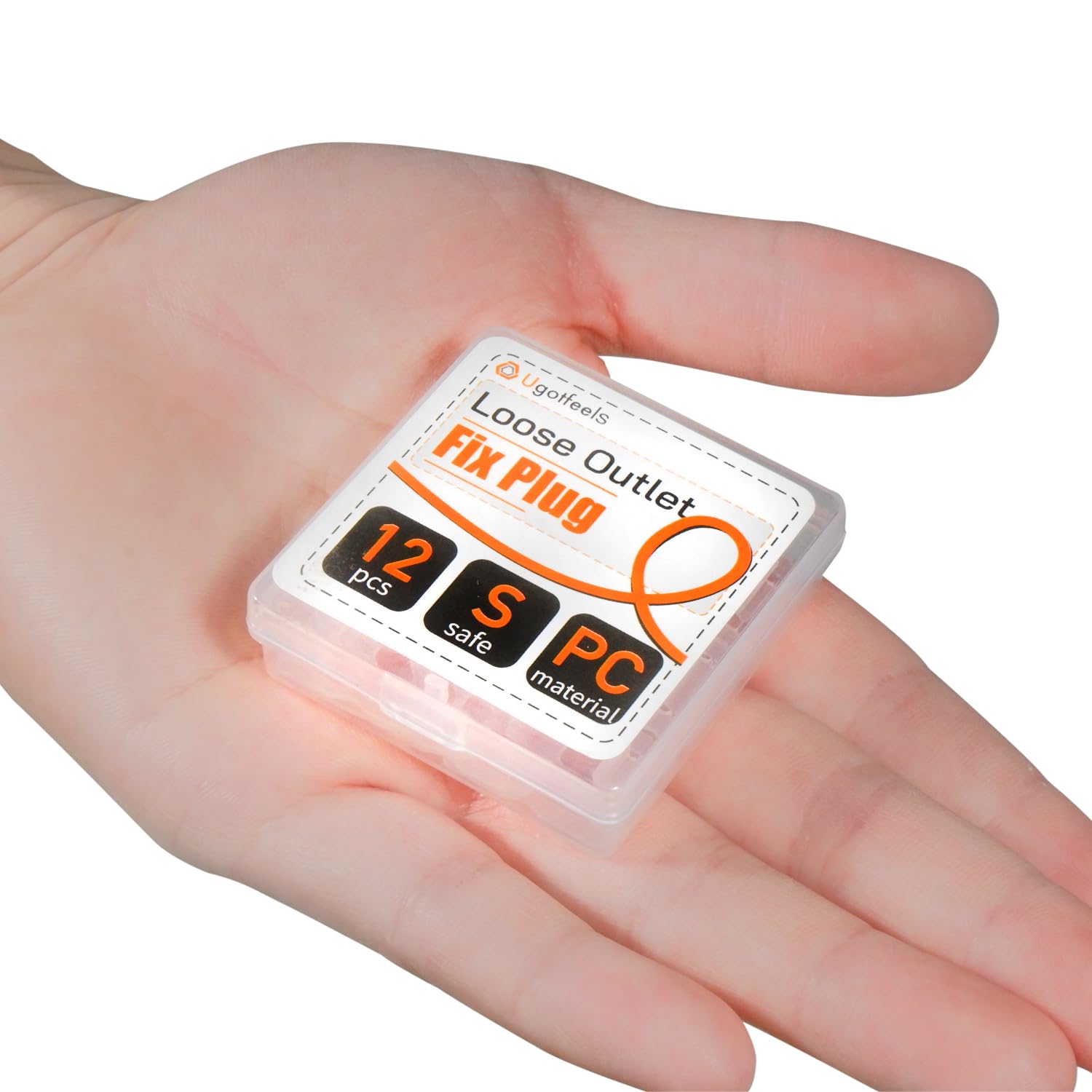 12 Packs Loose Outlet Fix Plug | Make Your Loose Socket Jack Snug For Power Plug | Socket Extender Secured Onto Wall Socket | Wo