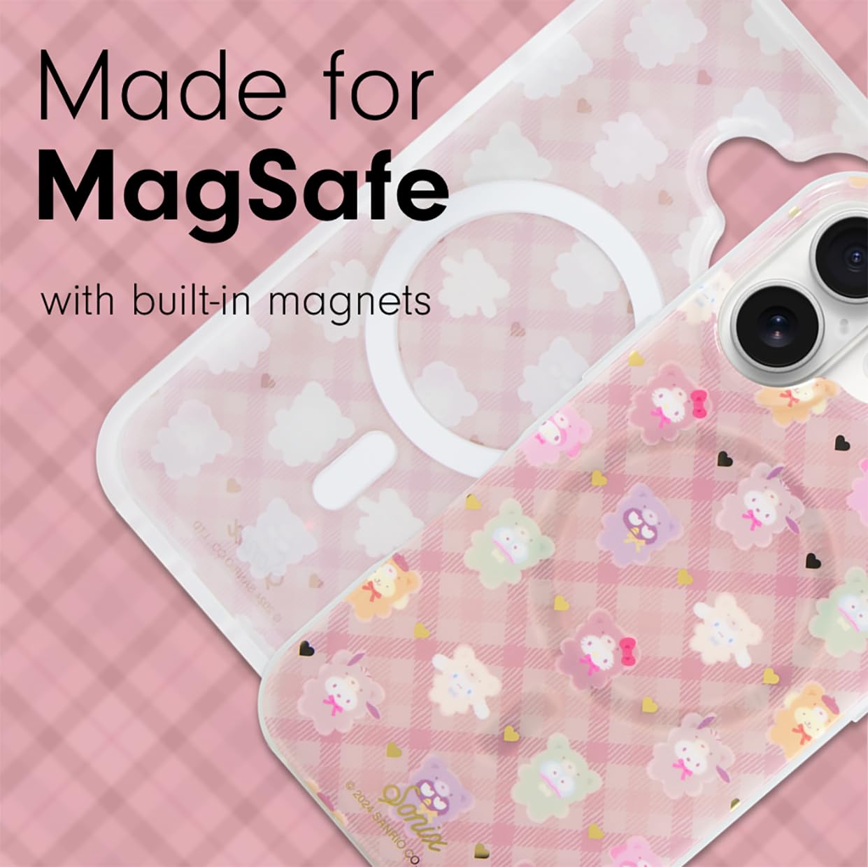 Sonix X Sanrio Case For Iphone 16 Plus | Compatible With Magsafe | 10Ft Drop Tested | Hello Kitty And Friends Latte Bear