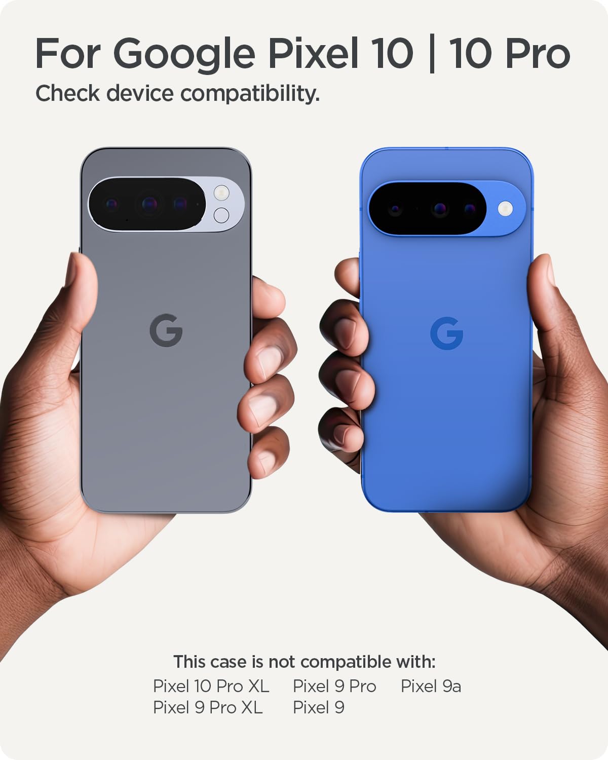 Spigen For Pixel 10/10 Pro Case, Parallax Magfit (2025) [Designed For Pixelsnap, Compatible With Magsafe Accessories] - Midnight