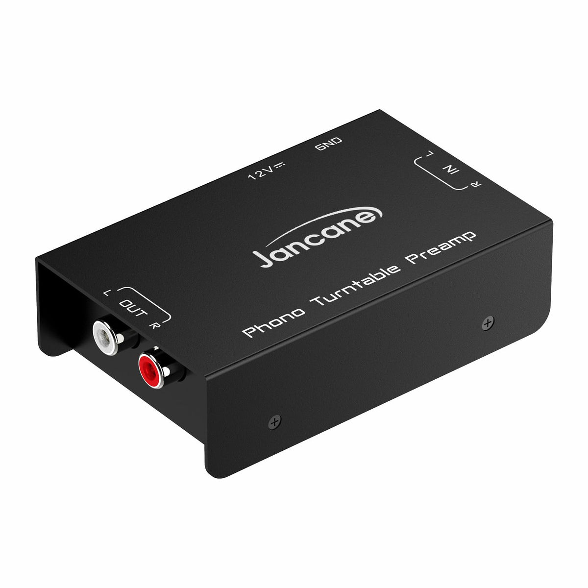 Phono Turntable Preamp, Phonograph Preamplifier With Rca Input, Rca/Trs Output, Phono Preamp For Turntable Record Play With 12 V