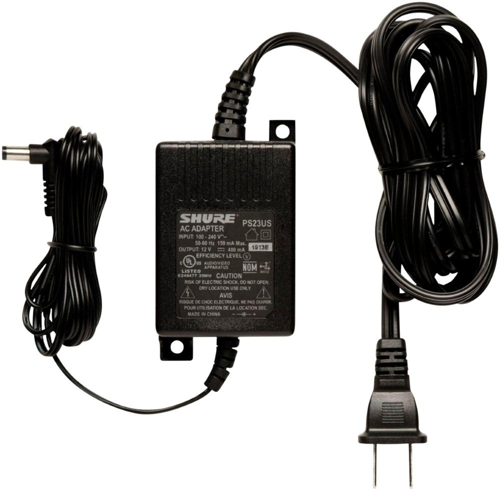 Shure PS42US Energy-Efficient External Switching Mode 15V DC Power Supply