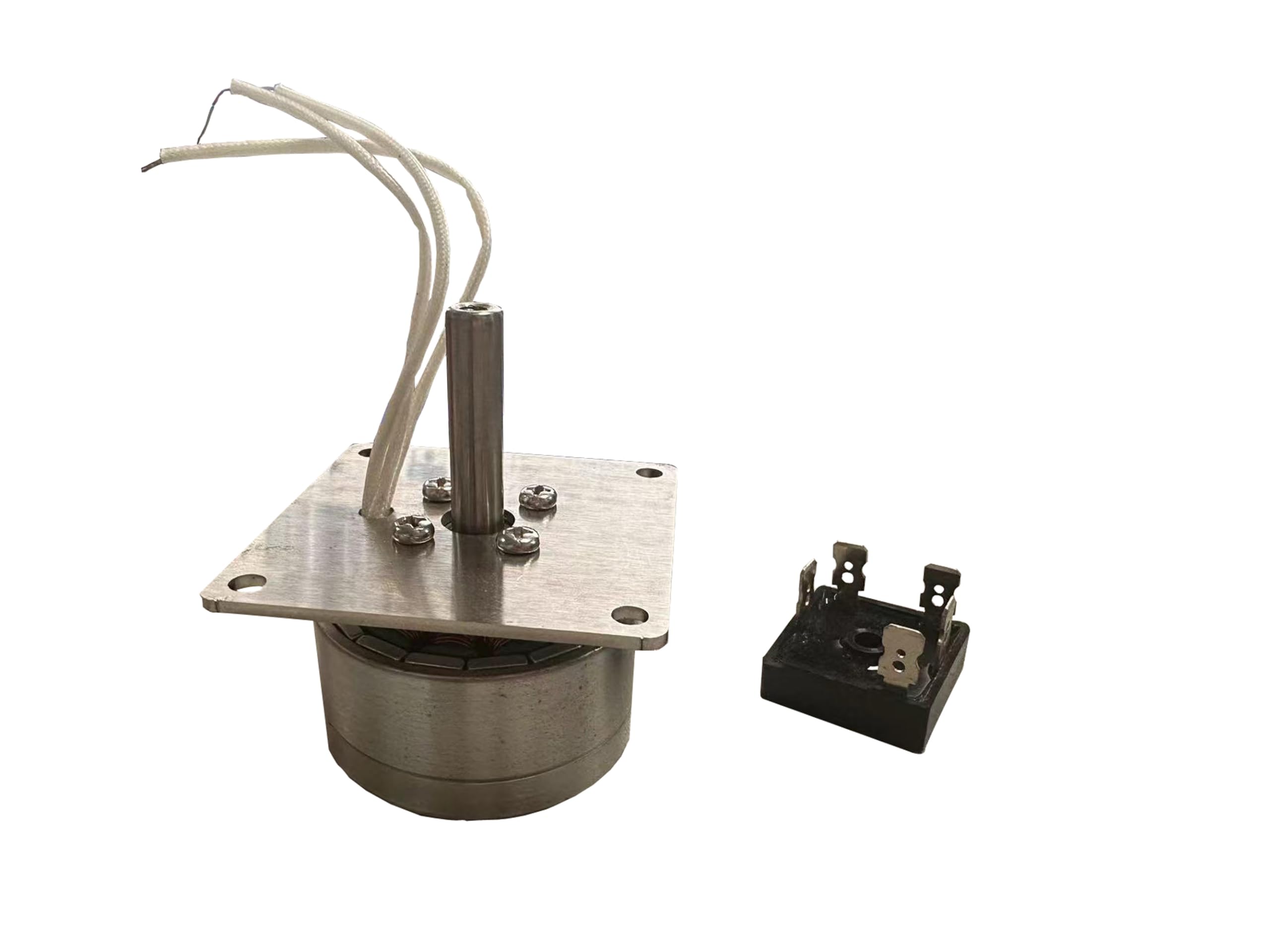 60W 3A Water Turbine Generator   3 Phase Permanent Magnet Brushless Generator Motor With Rectifier Bridge Diy Multipurpose Gener