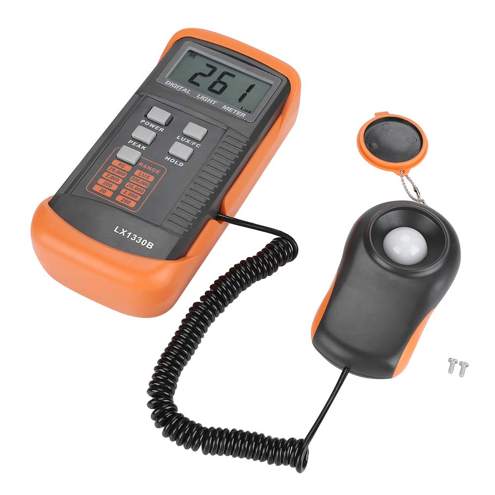 Liebewh Lx1330B Digital Luxmeter Lcd Display Light Meter Lux Meter Photometer 0 200,000 Lux Testing Illuminometer