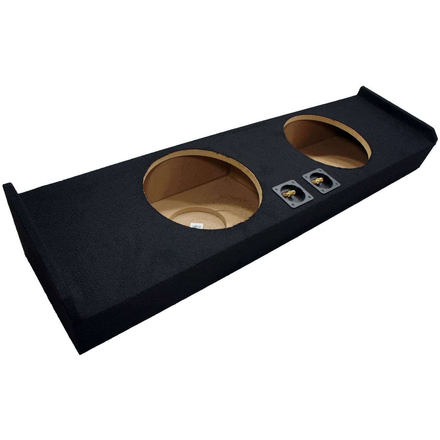 American Sound Connection Ford2X12 150 Crew 09 Compatible With Ford F150 Super Crew Cab Truck 2009 2014 Dual 12'' Subwoofer Sub