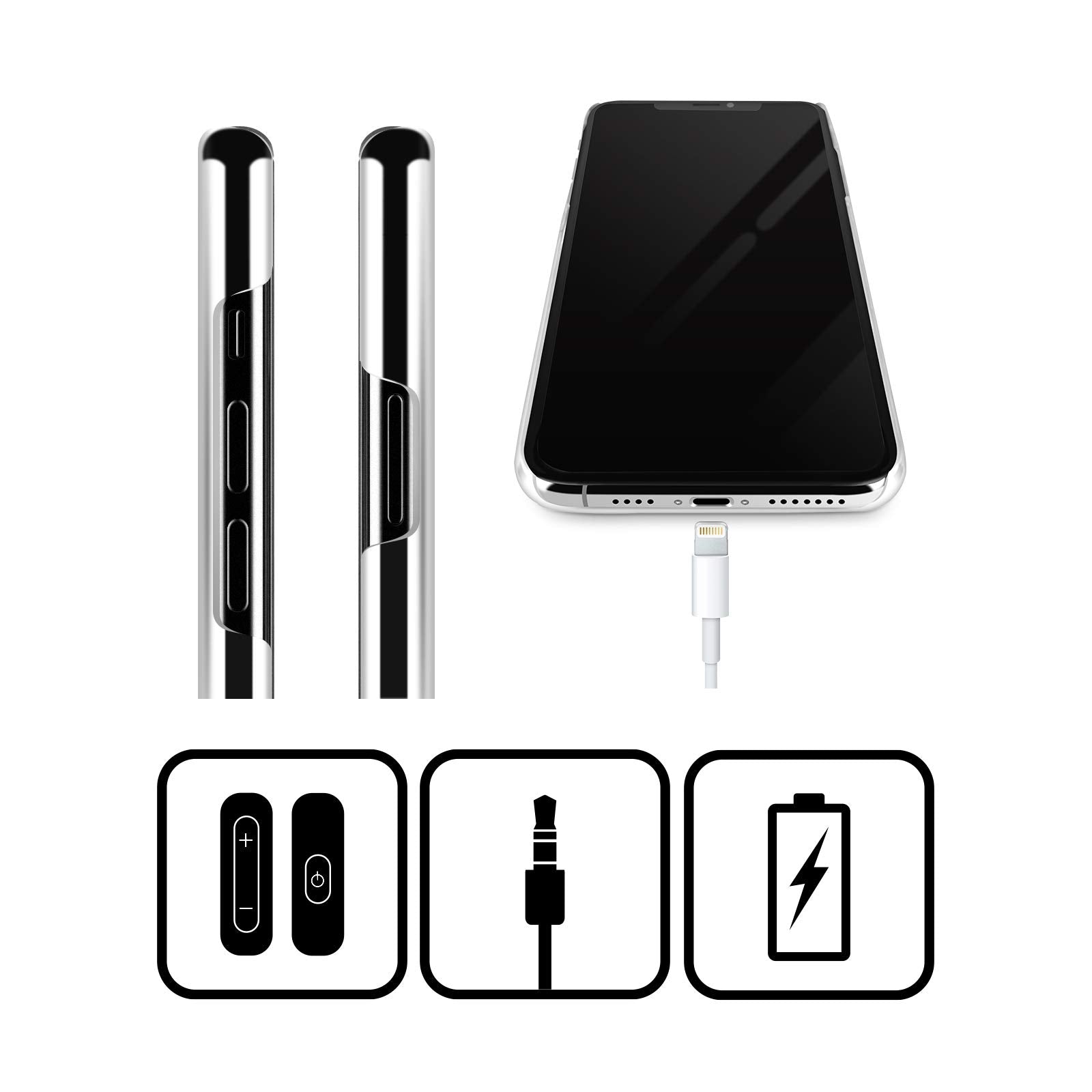 Head Case Designs Officially Licensed Arsenal Fc Stripes 1 Crest 2 Hard Back Case Compatible With Apple Iphone 12 / Iphone 12 Pr