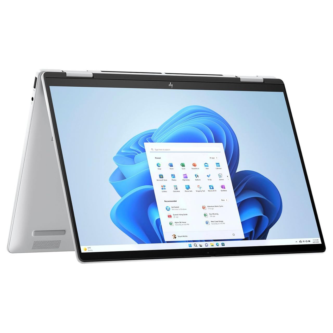 Hp Envy 2-In-1 Laptop, 14'' Wuxga Ips Touchscreen Display, Ryzen 5 8640Hs (Up To 4.9Hz), 16Gb Ddr5, 512Gb Pcie 4.0, Backlit Kb,