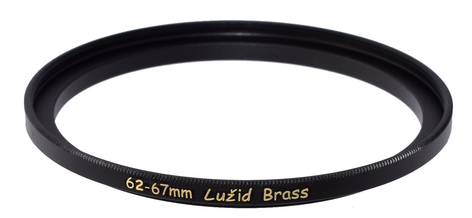 Luid X2 Brass 62Mm To 67Mm Step Up Filter Ring Adapter 62 67 Luzid