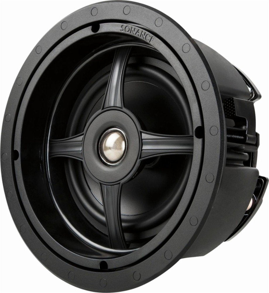 Sonance Mag6R   6 1/2' 2 Way In Ceiling Speakers (Pair)   Black