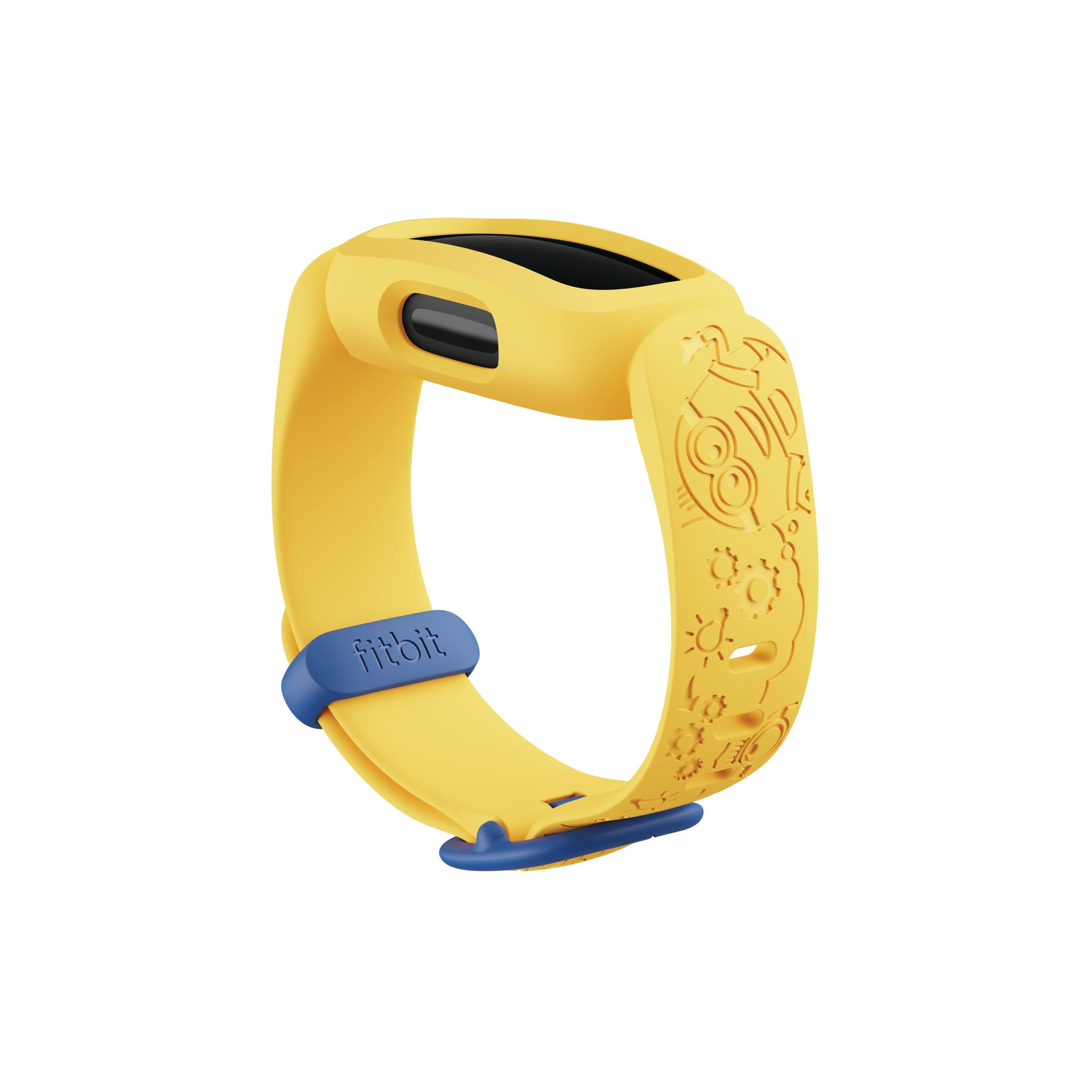 Fitbit Ace 3 Activity Tracker For Kids 6+, Minions Special Edition, Yellow, One Size