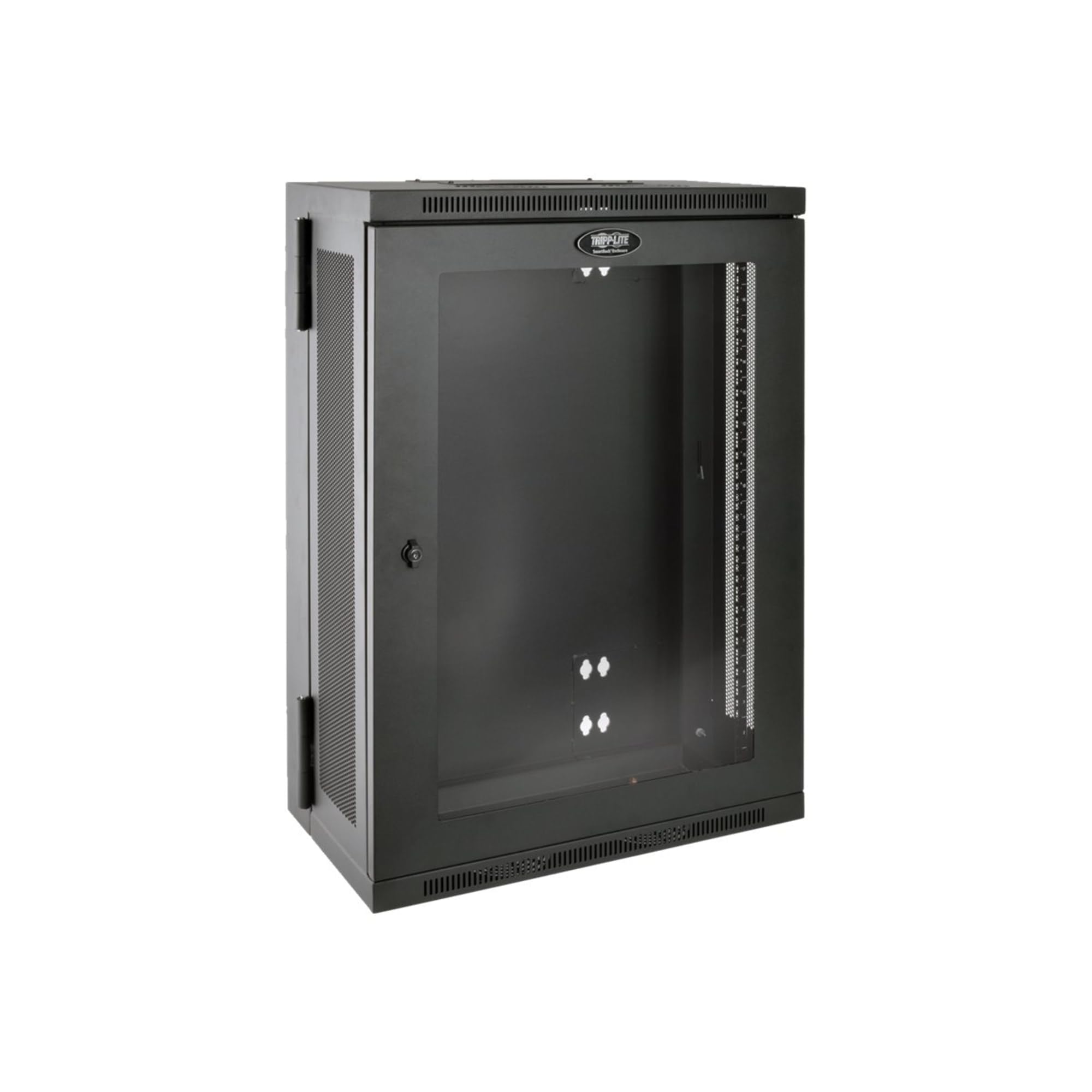 Tripp Lite 18U Wall Mount Rack Enclosure Server Cabinet with Acrylic Glass Window, Hinged, 13 Deep, Patch-Depth (SRW18US13G)