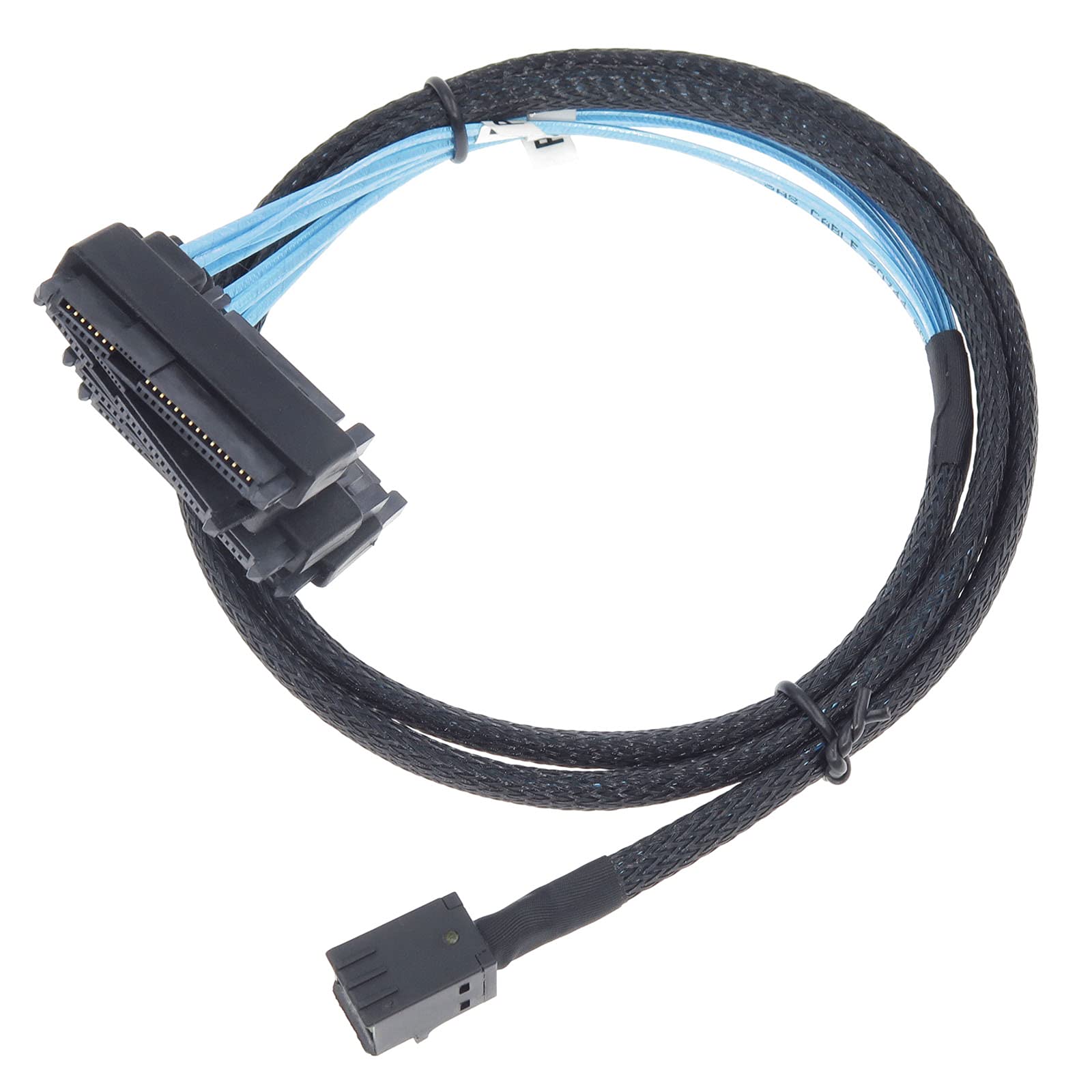 Edims Mini Sas To Sas Cable Breakout Internal Fan Out Hd Sff 8643 To Sff 8482 29Pin With Sata Power For Raid Controller To Hdd 1