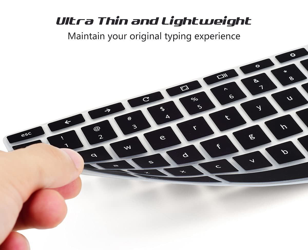 2 Pack Keyboard Cover For Hp 14 2 In 1 Touchscreen Chromebook, Hp Chromebook X360 14 Db Ca Ak 14A Na/ 14B Ca Series, Hp Chromebo