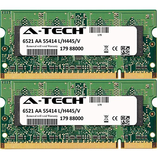 A-Tech 4Gb Kit 2 X 2Gb For Hp Compaq 6000 Notebook Hp 6250S 6510B 6515B 6515S 6520S 6530B 6710B 6710S 6715B 6715S 6716S 6720S 67