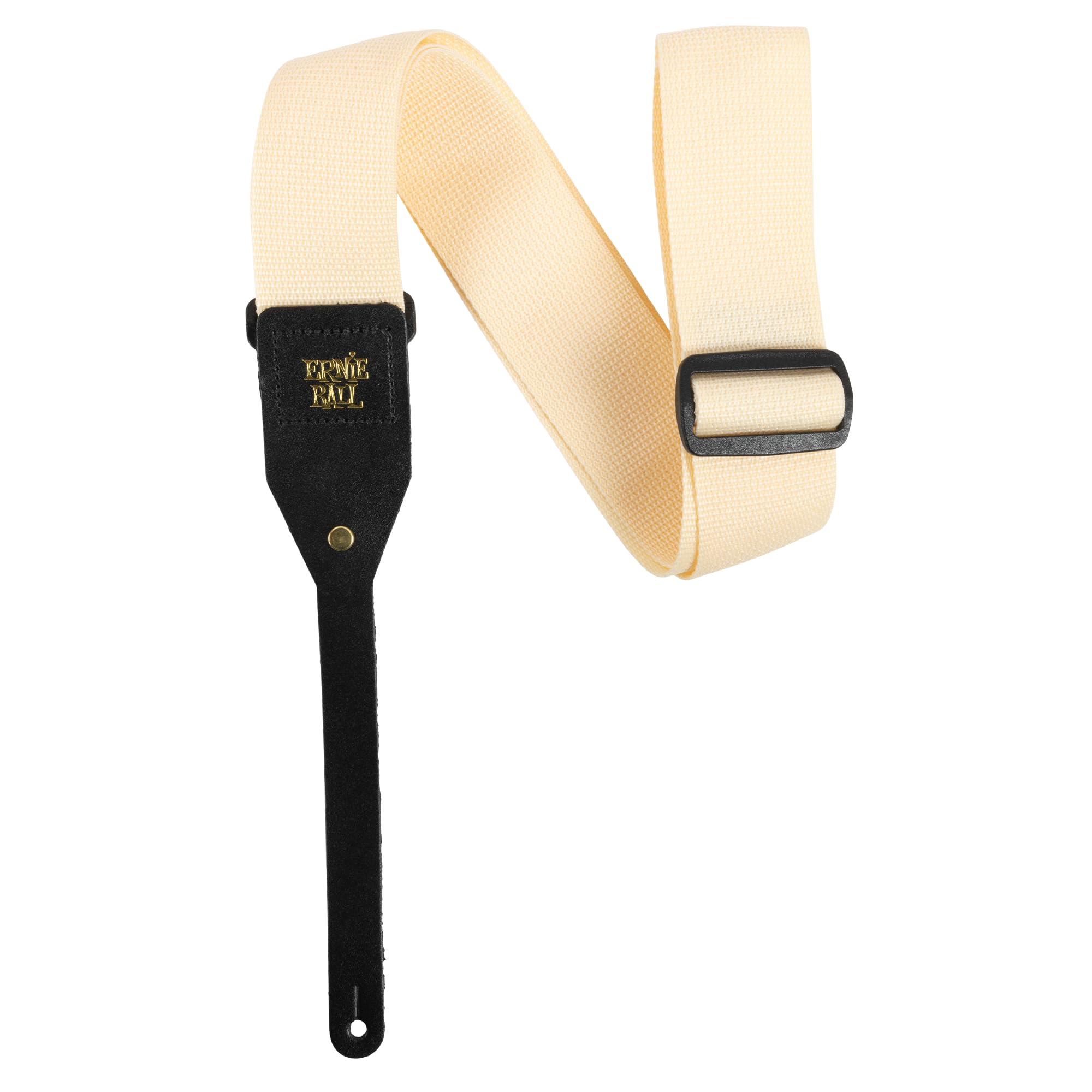 Ernie Ball Polypro Acoustic Guitar Strap   Cream (P05368)