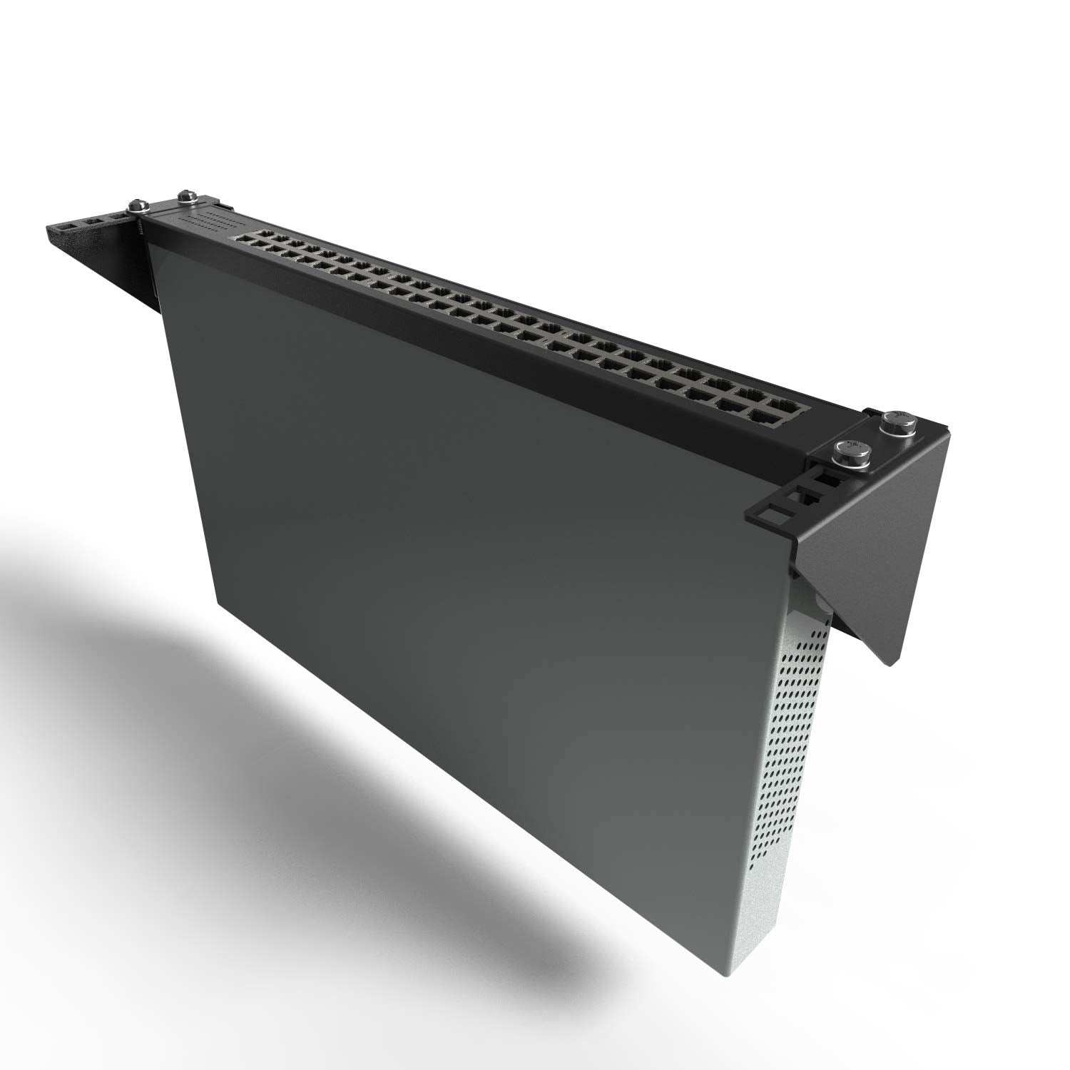 Mofangtech 4U Folding 19 Inches Cold Rolled Steel Wall Mountable Simple Vertical Rack And Networking Euipment Rack Including Har