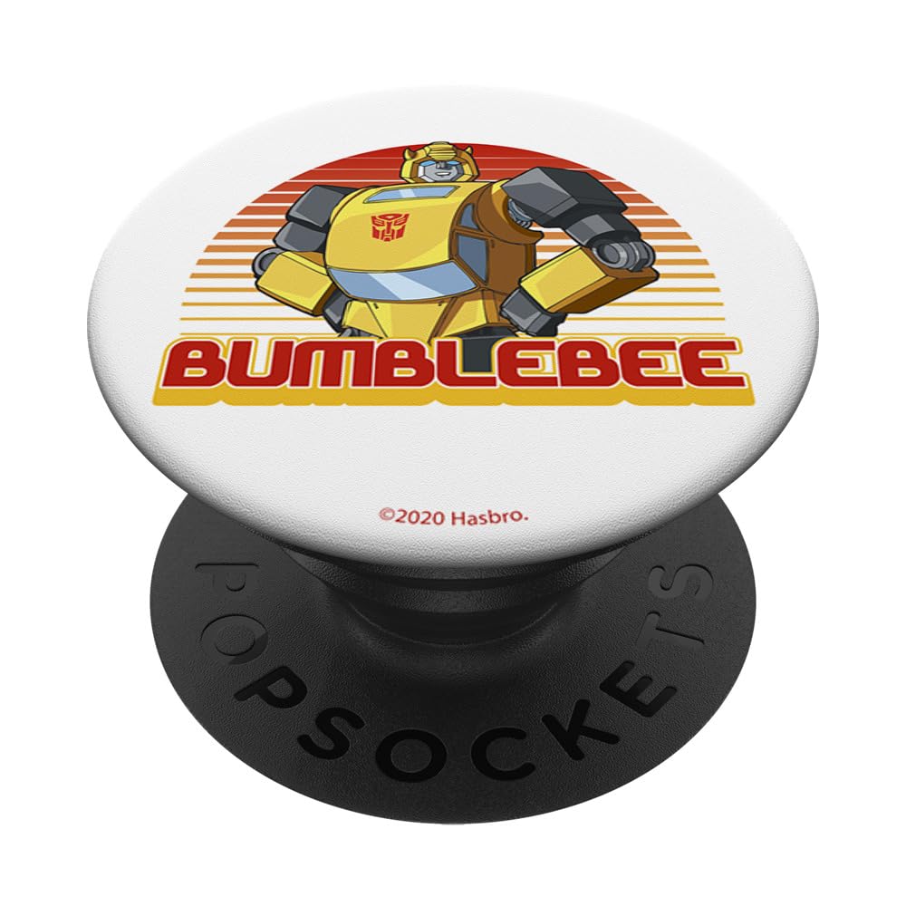 Transformers Bumblebee Animated Portrait Popsockets Standard Popgrip
