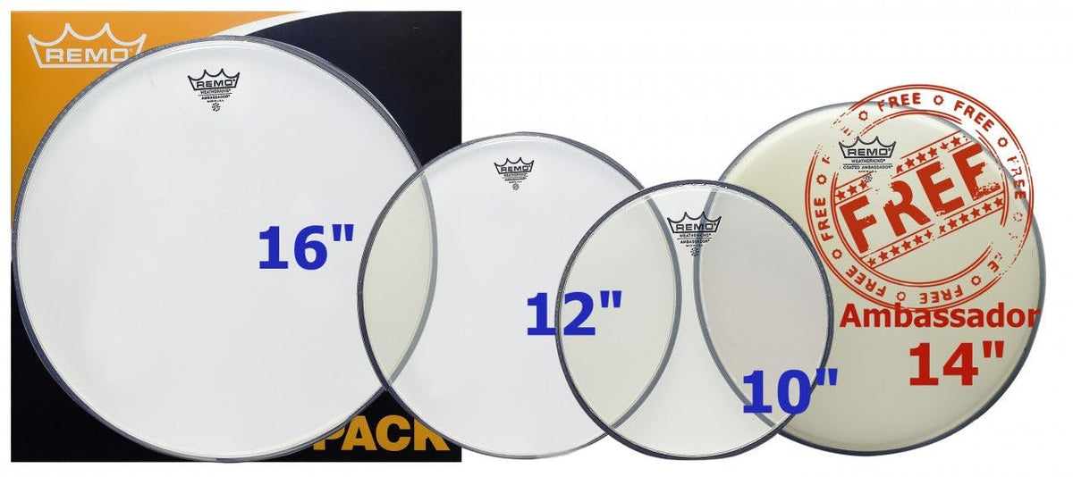 Remo Drum Set (Pp 1860 Be)