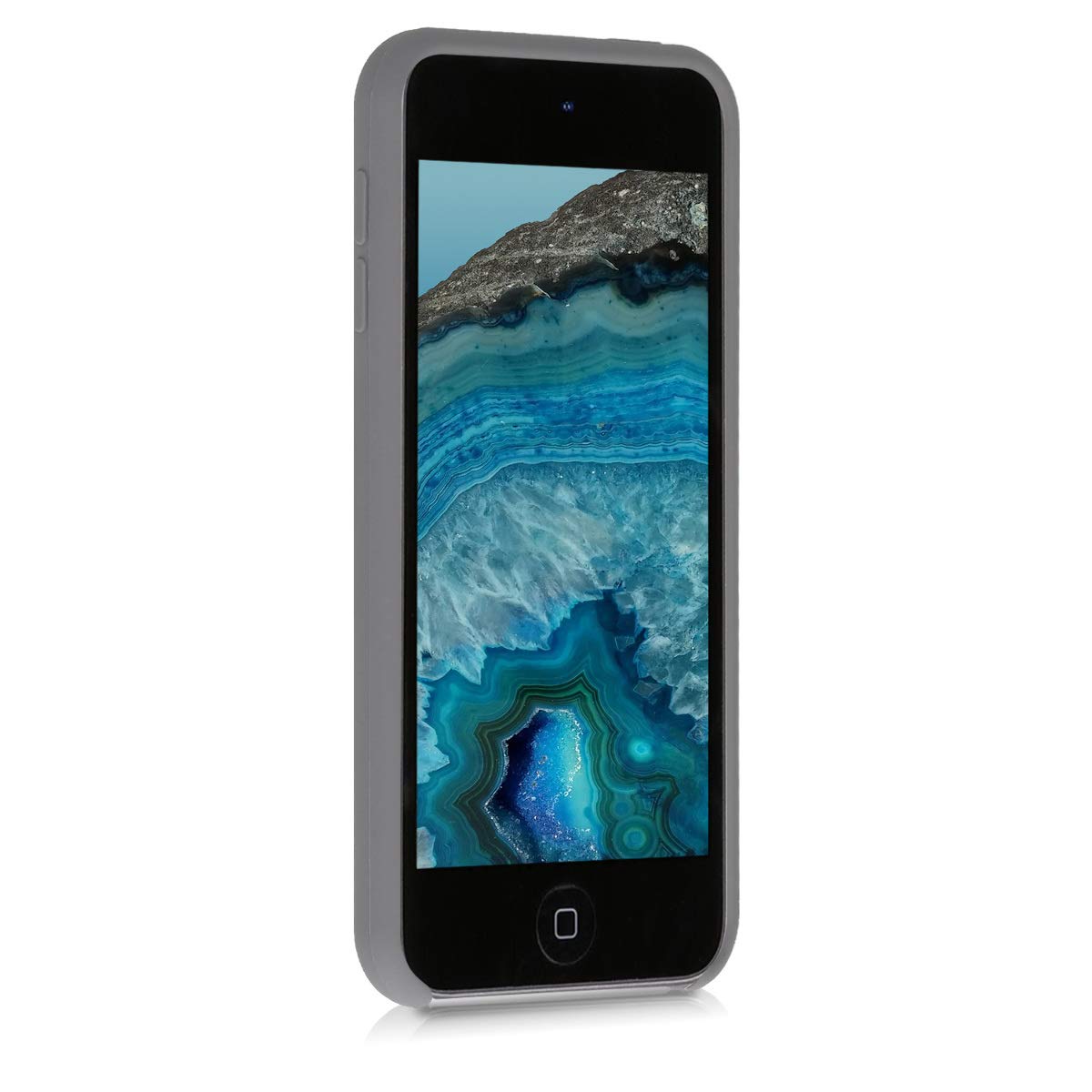 Rubberized Tpu Case For Apple Ipod Touch 6G / 7G (6Th And 7Th Generation)   Stone Dust