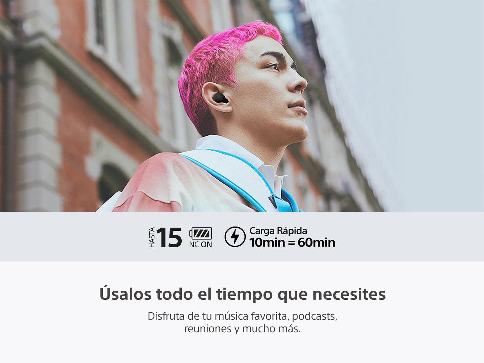 Sony Wf-C700N Wireless Noise-Canceling Earbuds - Bluetooth Hi-Fi Earphones With 35-Hour Battery, Water-Resistant Design, Touch C