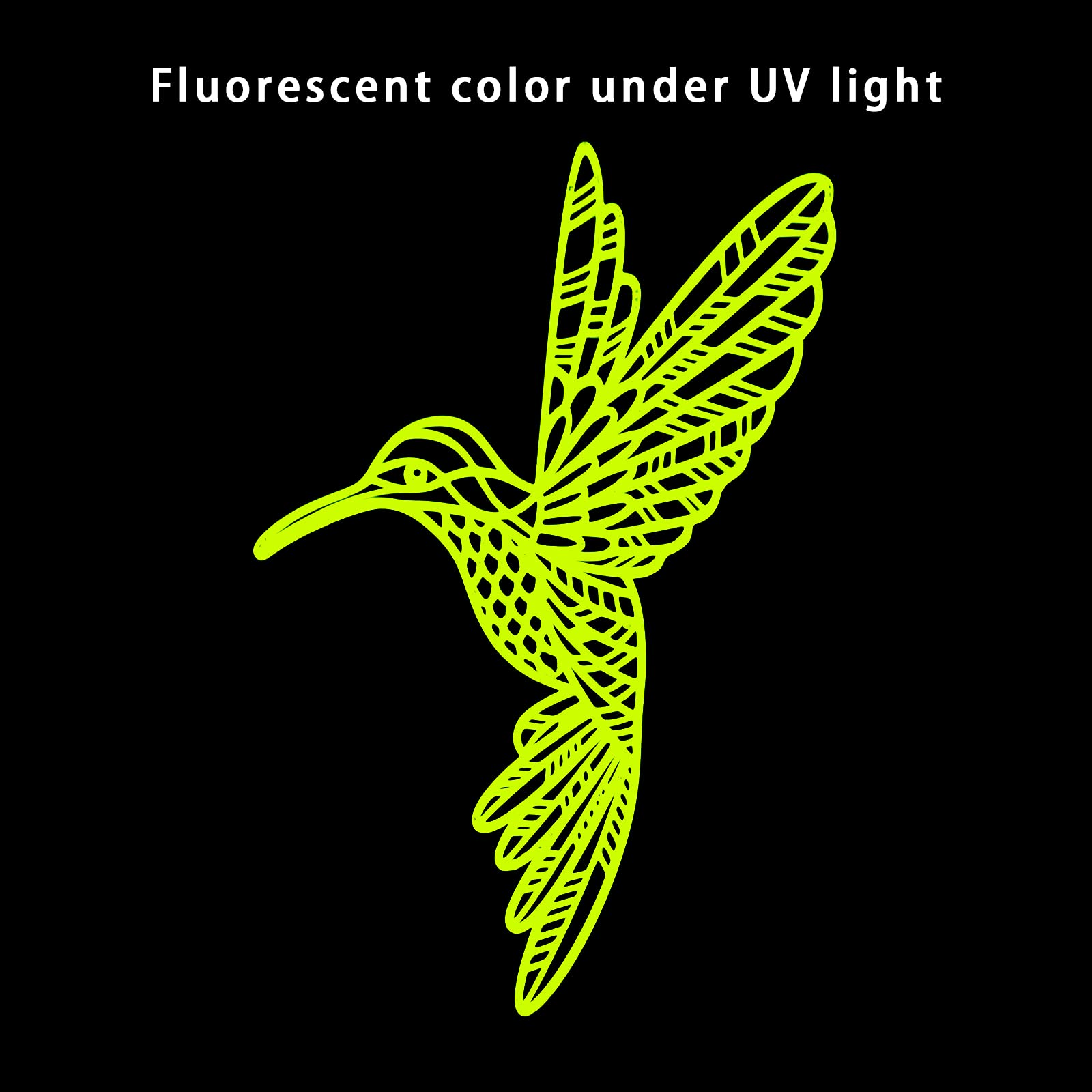 Ziro Fluorescence Pla Filament 1.75Mm, Luminous Only By Uv Light, Glow Effect 3D Printer Filament Pla,1Kg Spool, Dimensional Acc