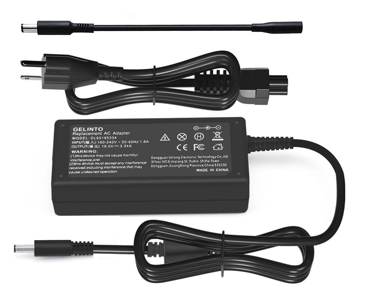 65W/45W Laptop Charger Fit For Dell Inspiron 14 15 16 3000 5000 3511 5620 5625 3520 3521 3525 3552 5420 5425 5579 Latitude 3310 