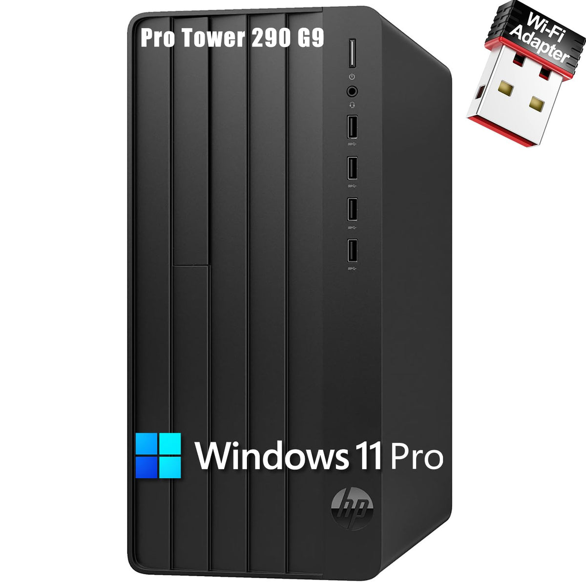 Hp Pro Tower 290 G9 Business Desktop Computer, 12Th Gen Intel 4-Core Processor (Beat I5-10600), 16Gb Ddr4 Ram, 512Gb Pcie Ssd, W