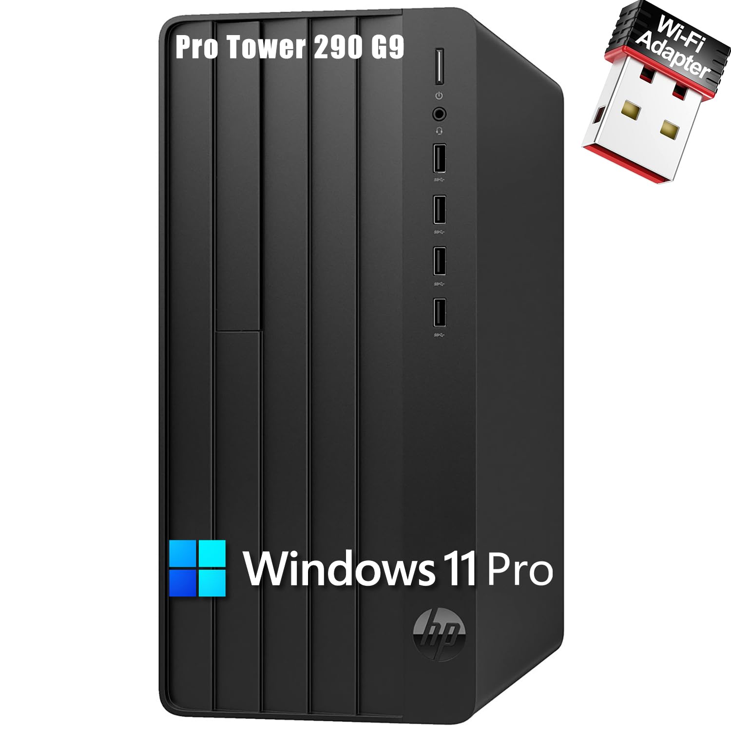 Hp Pro Tower 290 G9 Business Desktop Computer, 12Th Gen Intel 4-Core Processor (Beat I5-10600), 64Gb Ddr4 Ram, 2Tb Pcie Ssd, Wif