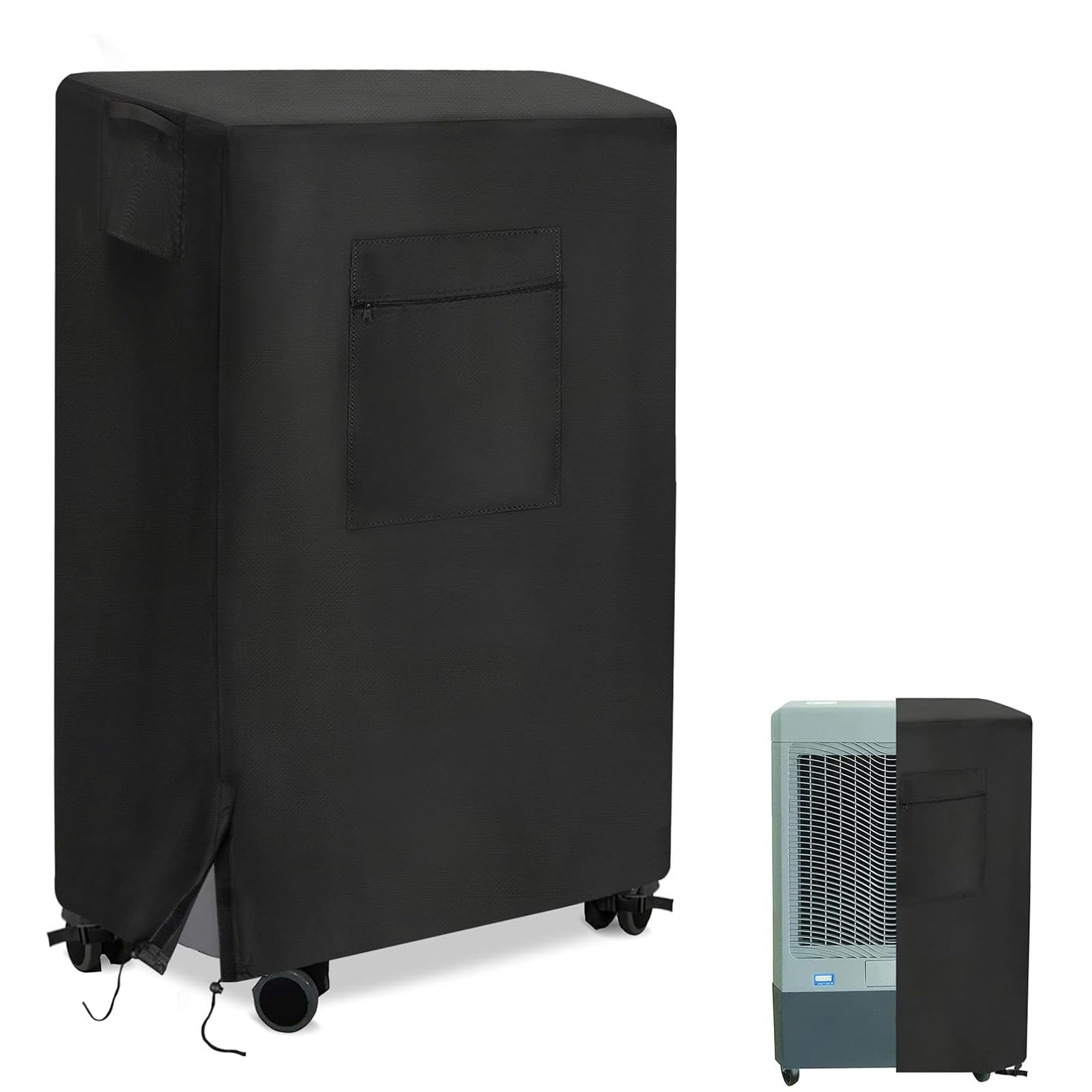 Youlvy Evaporative Cooler Cover For Hessaire Mc61M / Mc61V 5300 Cfm Portable Evaporative Cooler, Waterproof Swamp Cooler Cover A