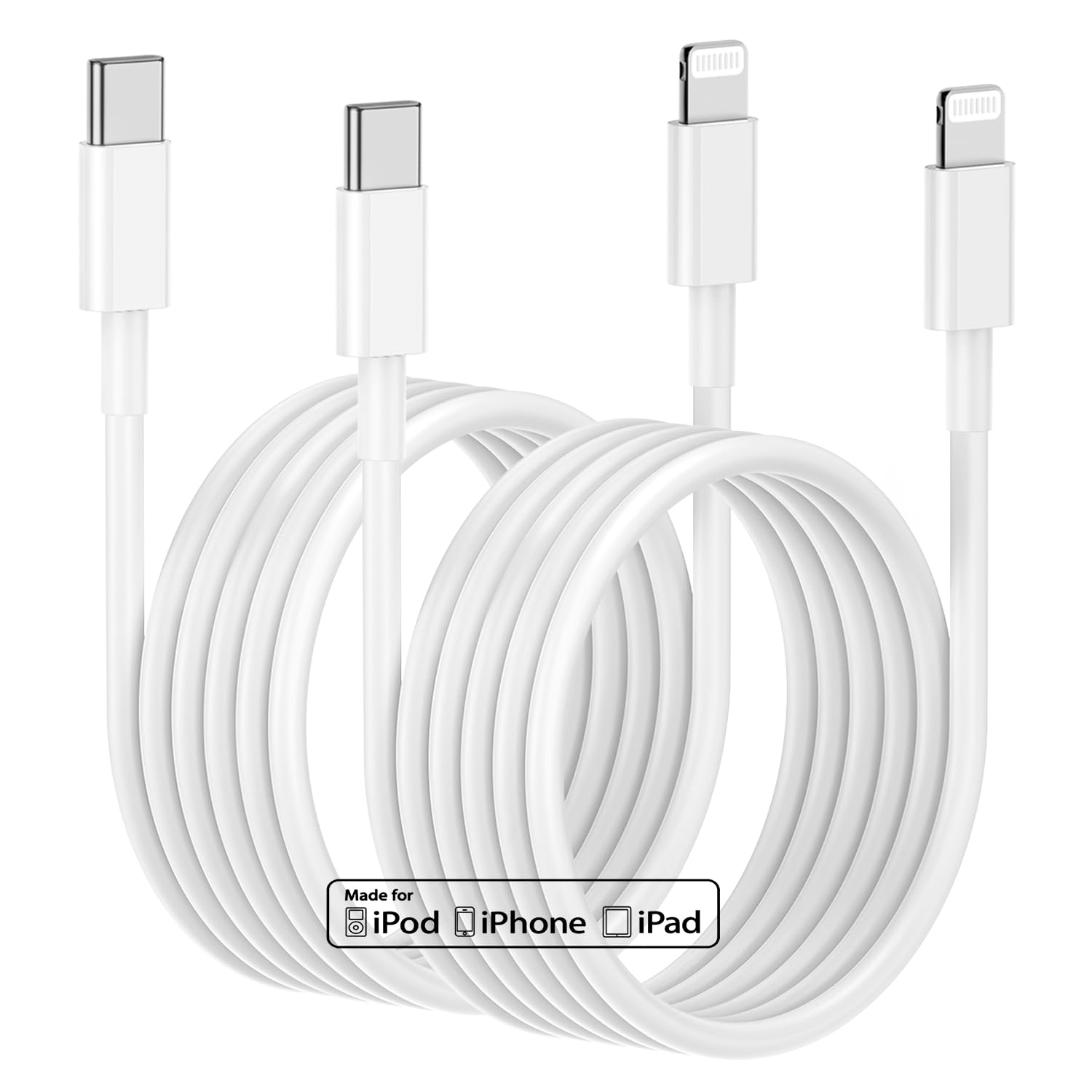 10Ft Usb C To Lightning Cable, [Apple Mfi Certified] Fast Charger For Iphone 14/14 Pro Max/13/12 Pro/12 Mini/11 Pro/X/Xs/Xr/8 /I