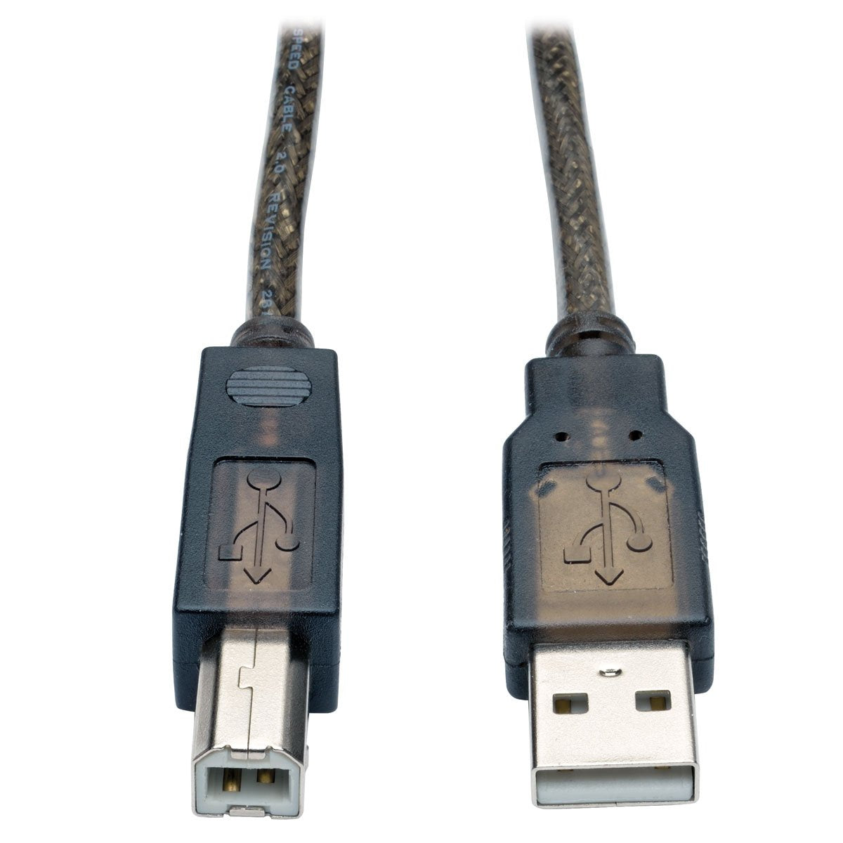 Tripp Lite Usb-A To Usb-B 2.0 Hi-Speed Active Repeater Cable, Male-To-Male, 50 Feet / 15.24 Meters, 3-Year Warranty (U042-050)