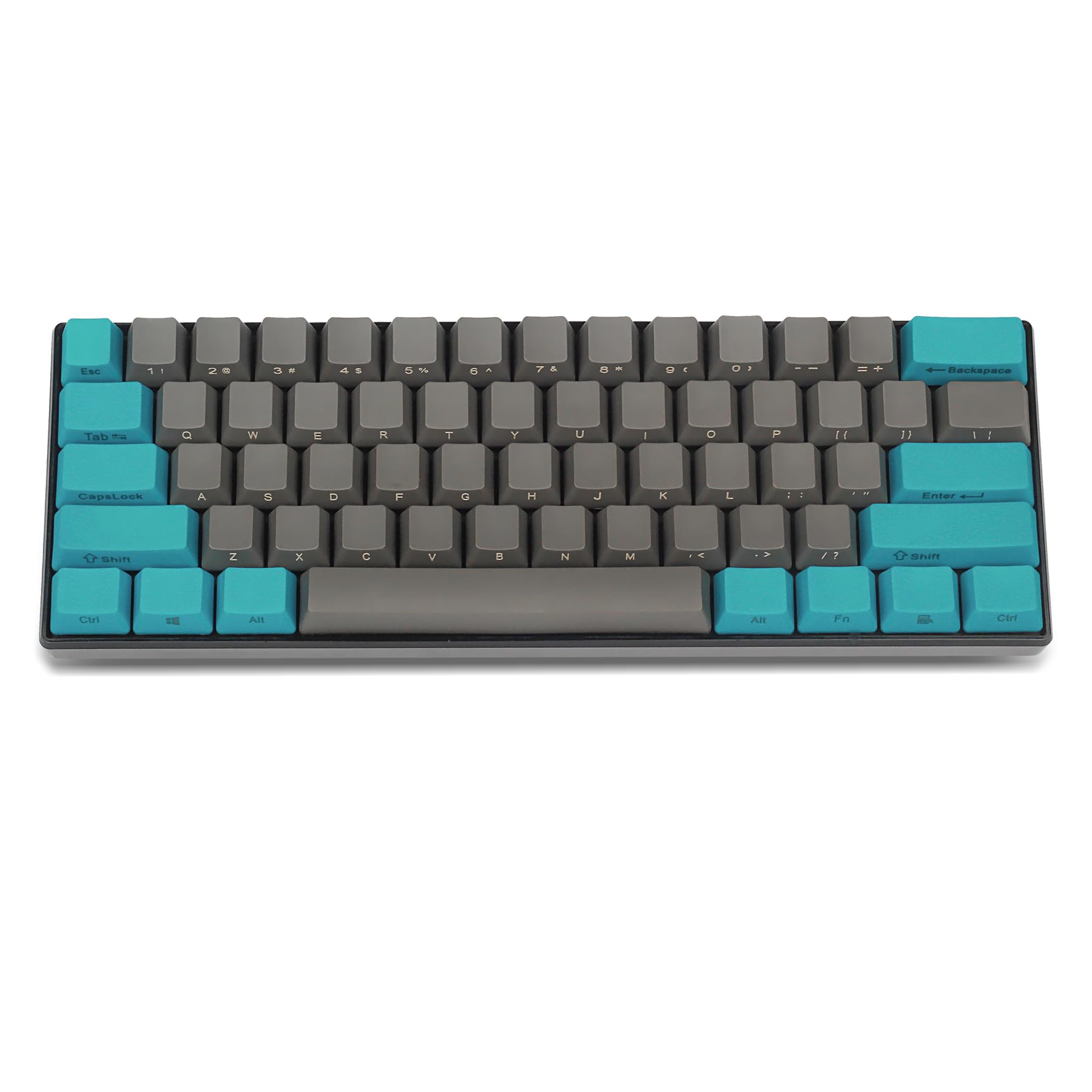 Happy Balls Keycaps 60 Percent For 61 68 Mx Switches Mechanical Keyboard Pbt Side Printed 60% Keycaps Oem Profile Cherry Mx Key