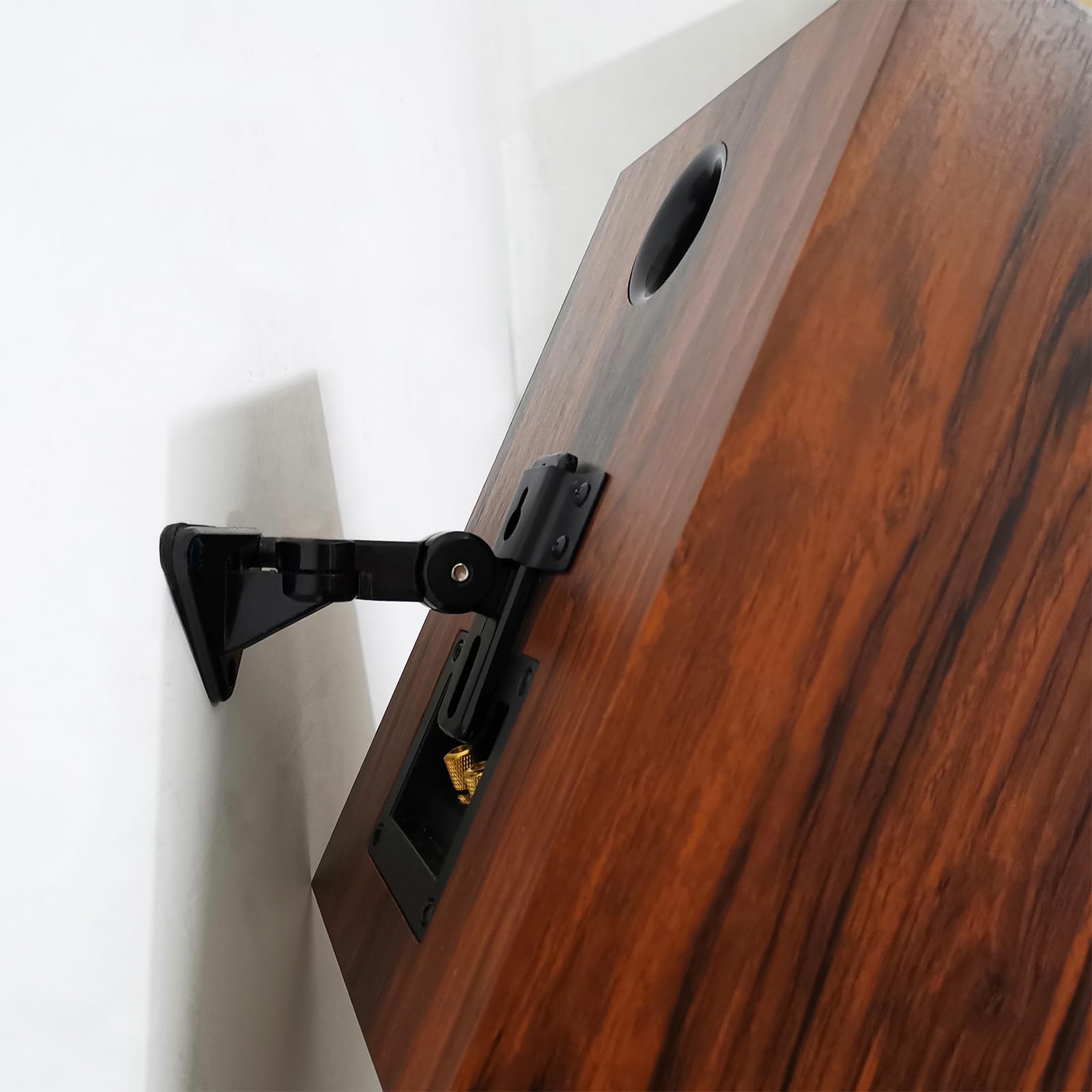 Howonder Hd 15 Universal Speaker Wall Mount, Speaker Mount Wall,Speakers Wall Mount Brackets For Small Speakers,Hold Up To 15Lbs