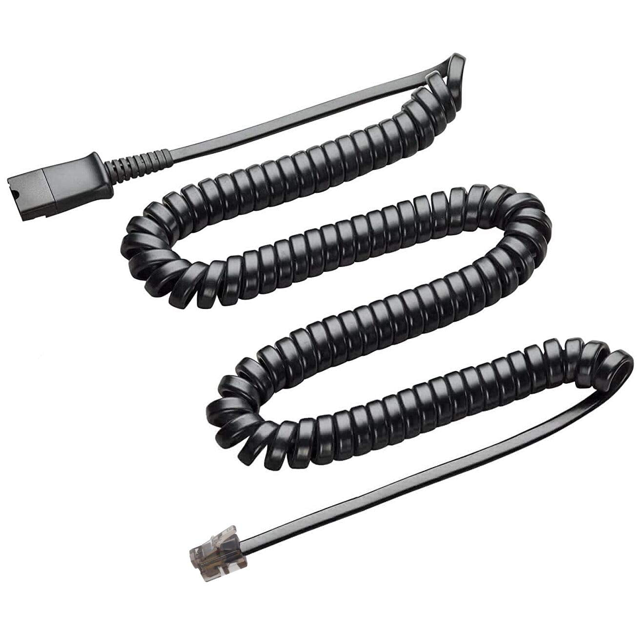 U10P U10 P Headset Adapter Cable Quick Disconnect Cable To Rj9 Plug Adapter Replacement For Plantronics Qd Headsets Compatible W