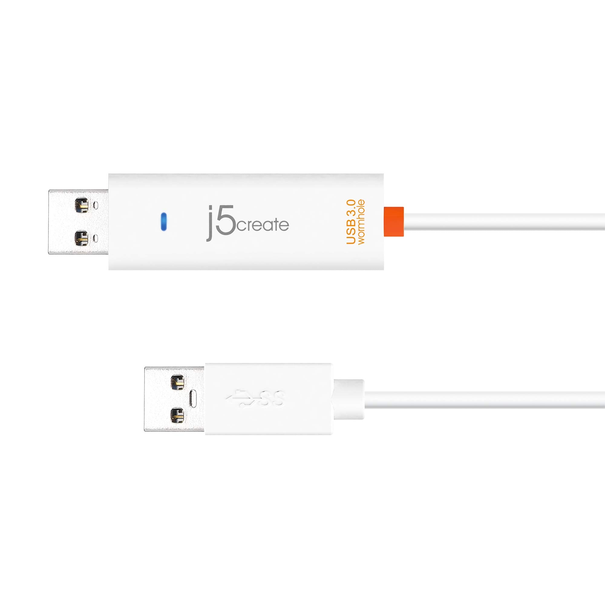 J5Create Juc500 Data, Keyboard, And Mouse Sharing/Transfer Usb 3.0 Cable Transfer Data Between Mac And Windows [Wormhole Switch]