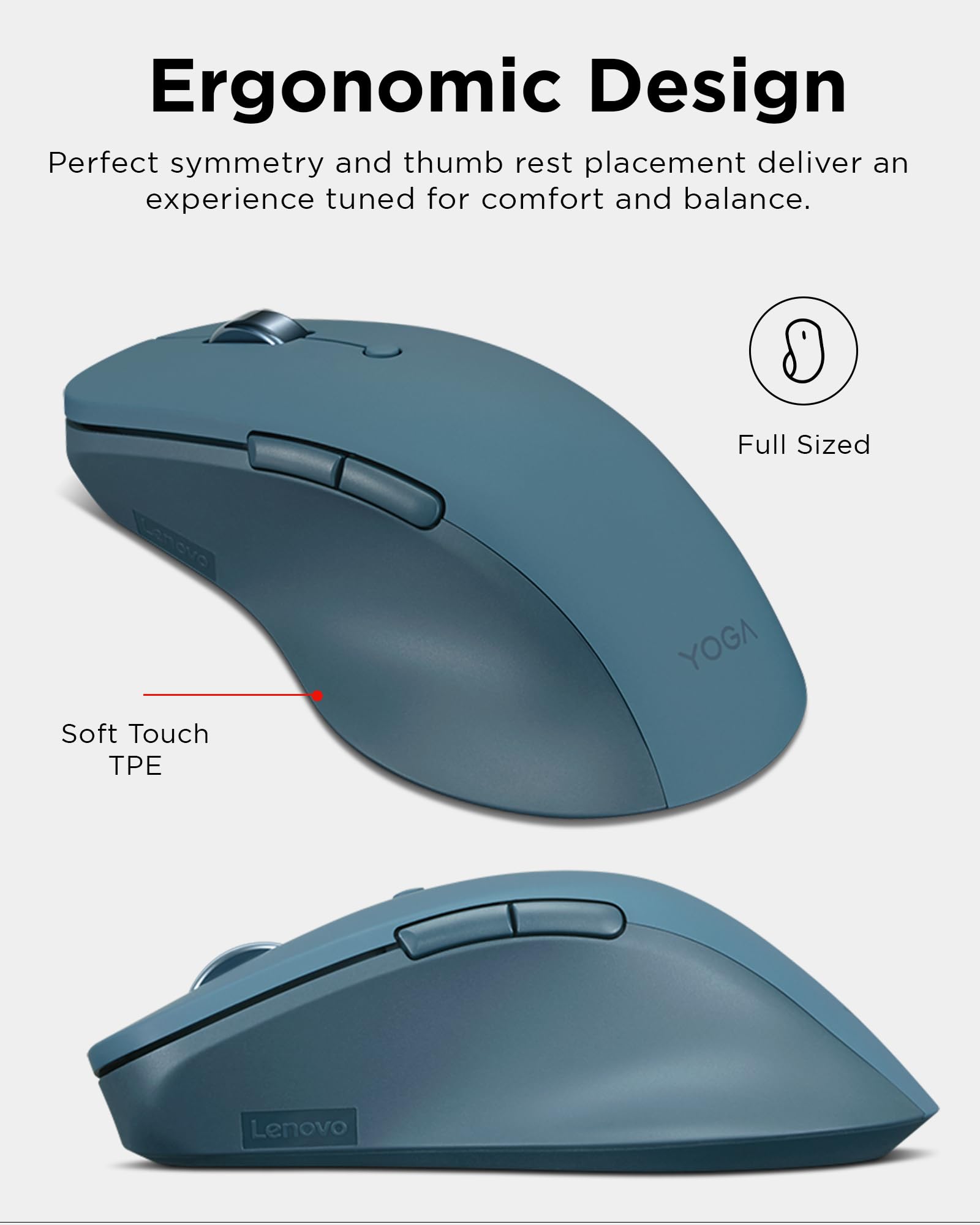 Lenovo Yoga Pro Mouse - Tidal Teal