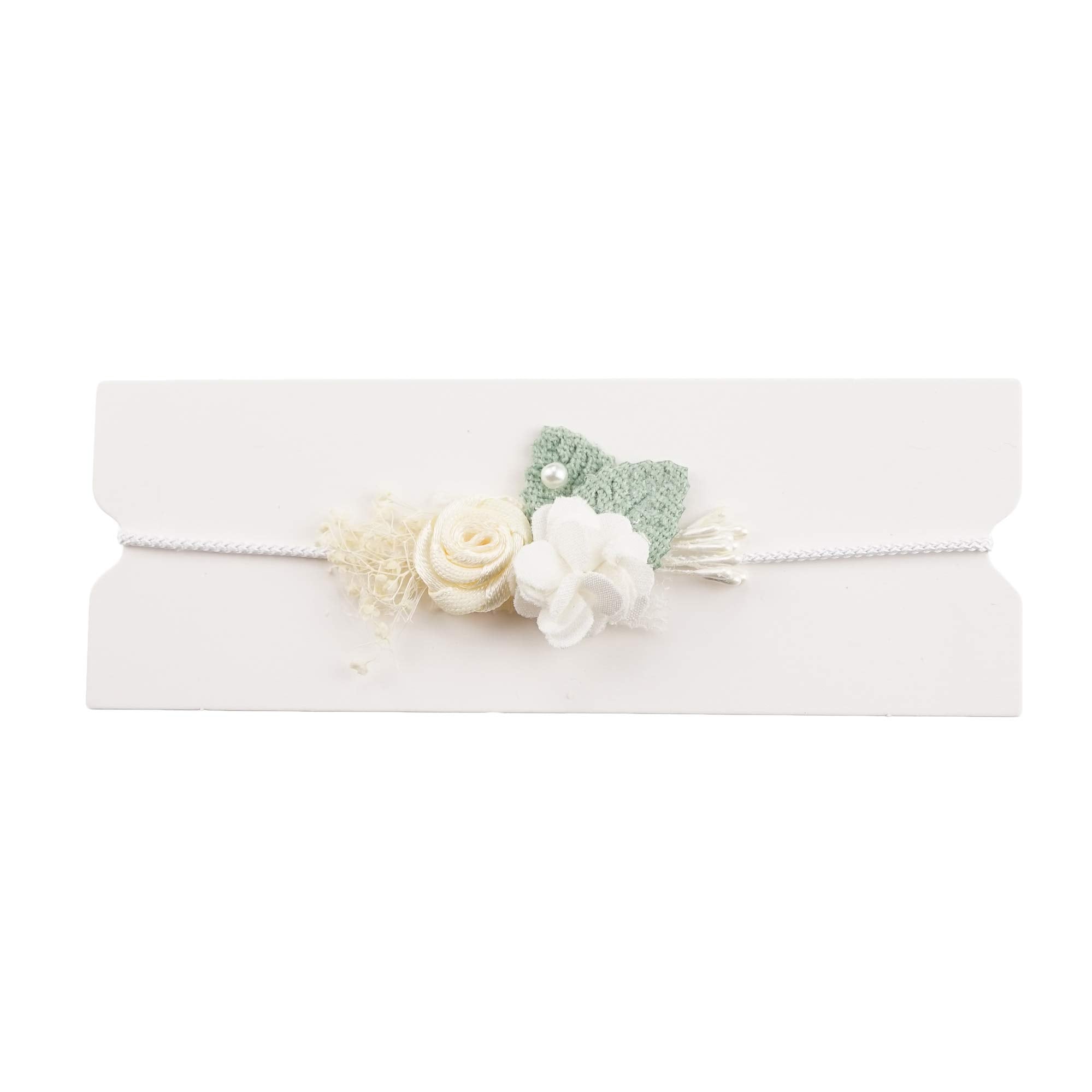 Zeroest Baby Photography Props Headband Newborn Girl Hair Accessories Photo Shoot Outfits Infant Flower Headdress (No..9)