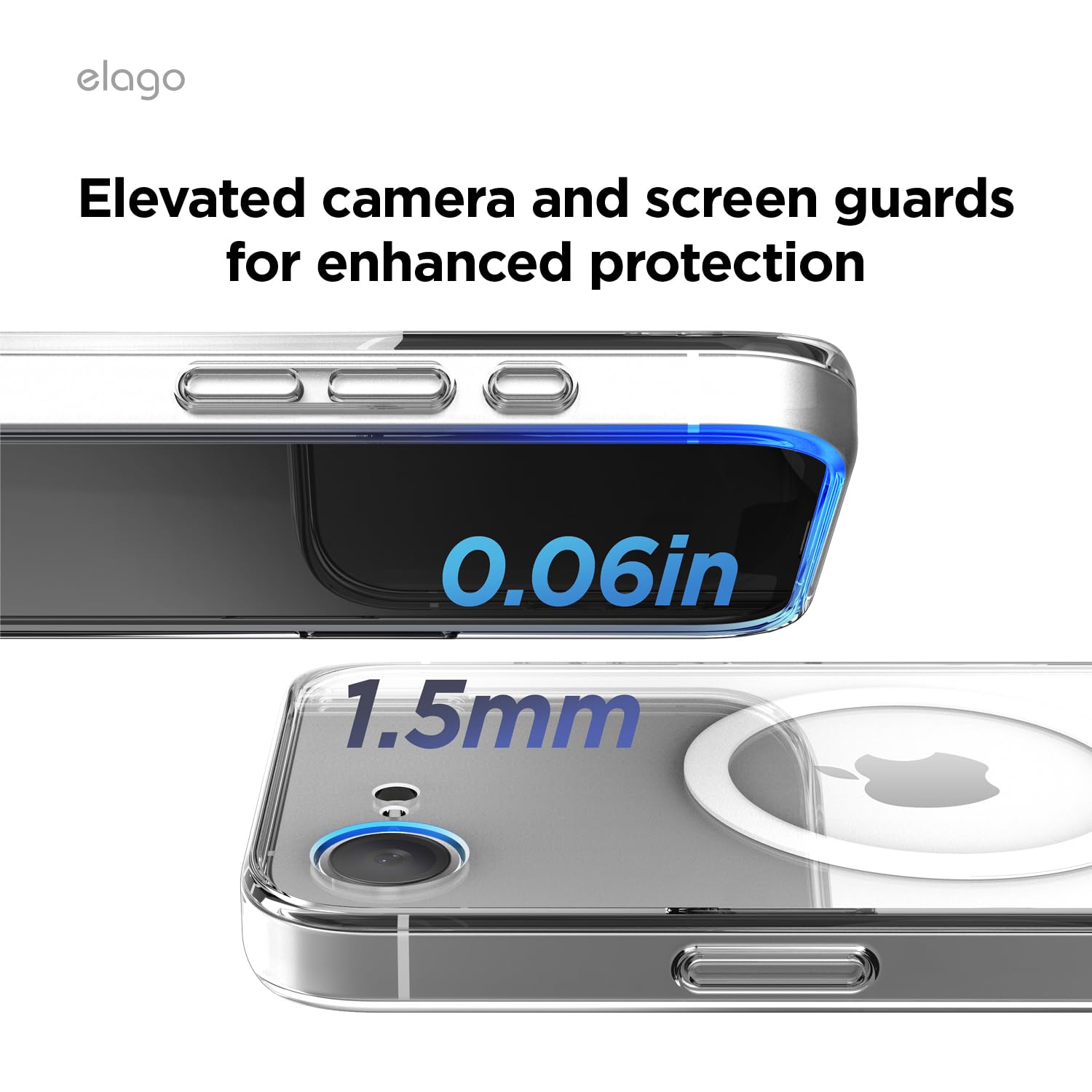 Elago Magnetic Hybrid Case Compatible With Iphone 16E, Supports Magsafe, Scratch-Resistant, Shockproof, Slim Design For Maximum
