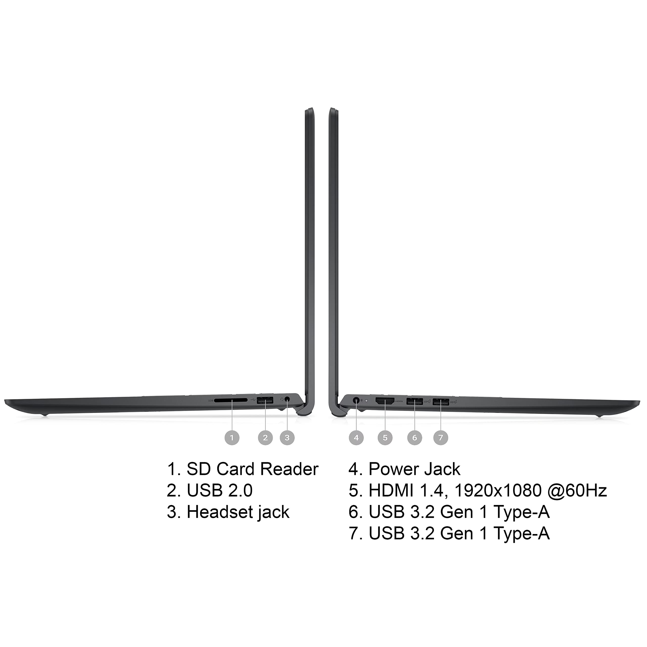 Dell 2024 Inspiron 15 Laptop, Free Microsoft Office 2021 With Lifetime License, 15.6 Fhd 1920 X 1080, Intel 6-Core I3-1215U Upto