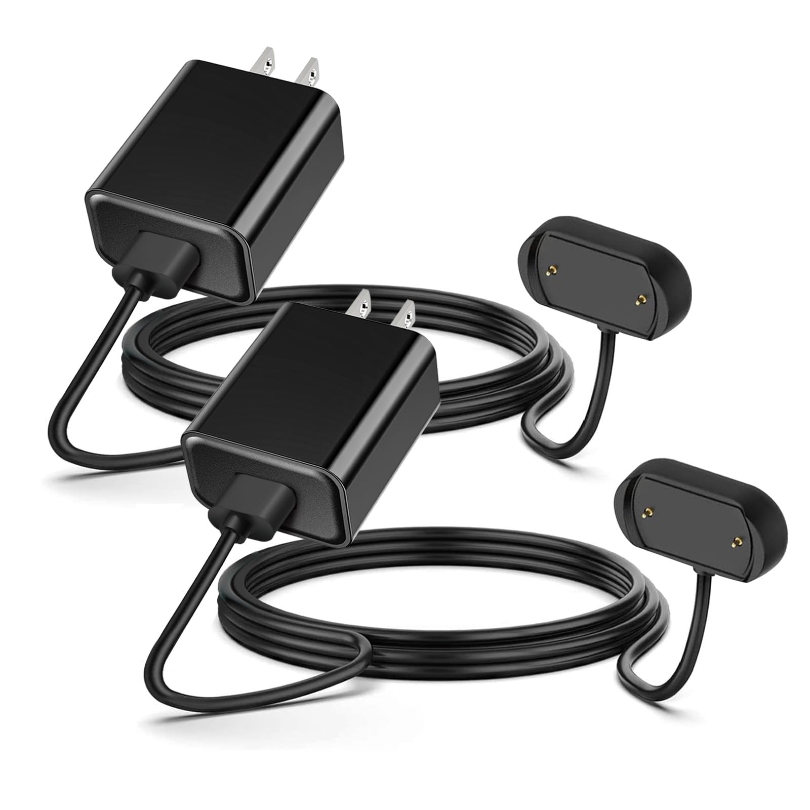2 Pack Wall Charger For Amazfit Bip 5 Bip U Pro, Bip 3 Pro, Gts 2 2E, Gtr 2 2E, Gtr Mini, Gts4 Mini,Active Edge, Pop Pro,T-Rex P